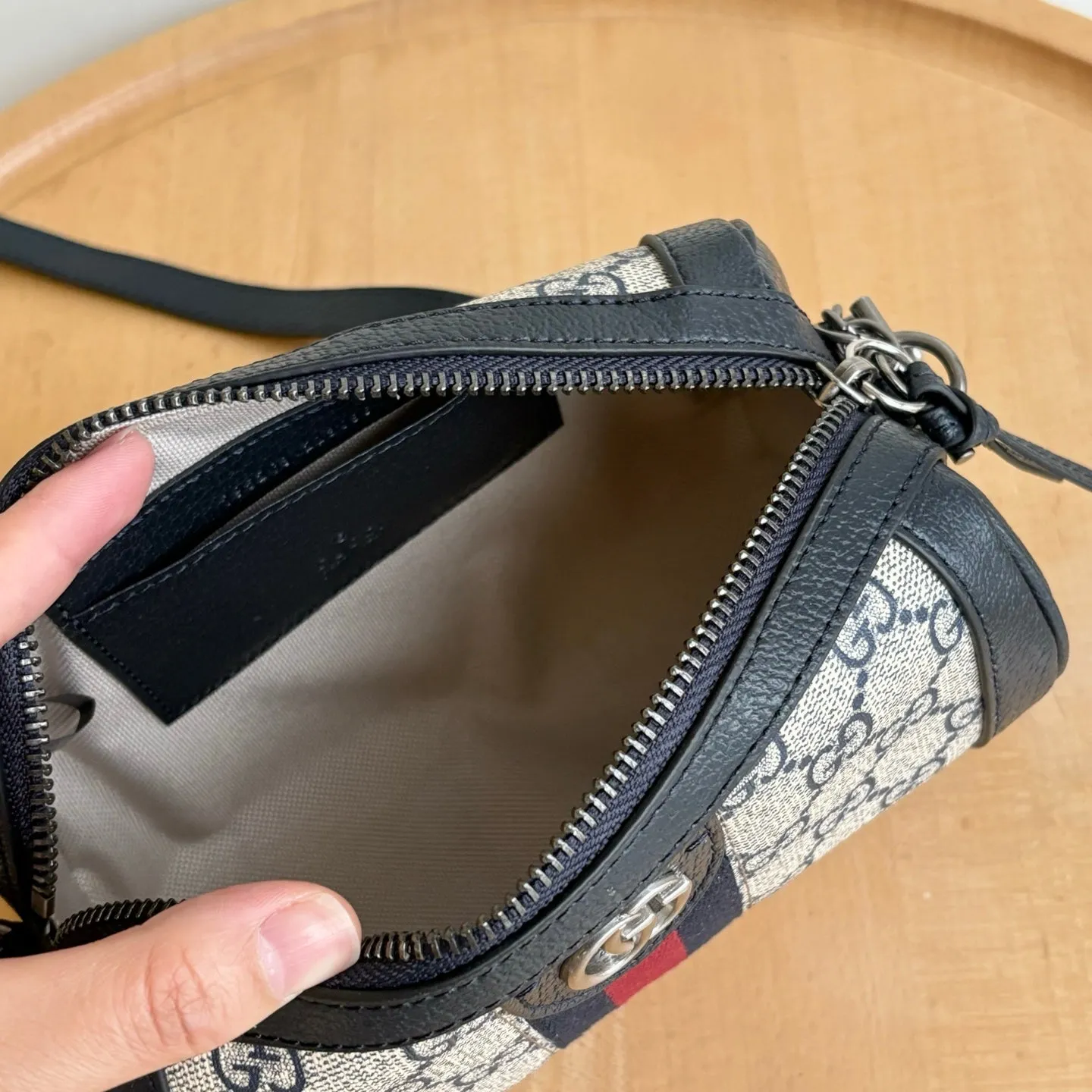 Forward Monogrammed Crossbody Bag