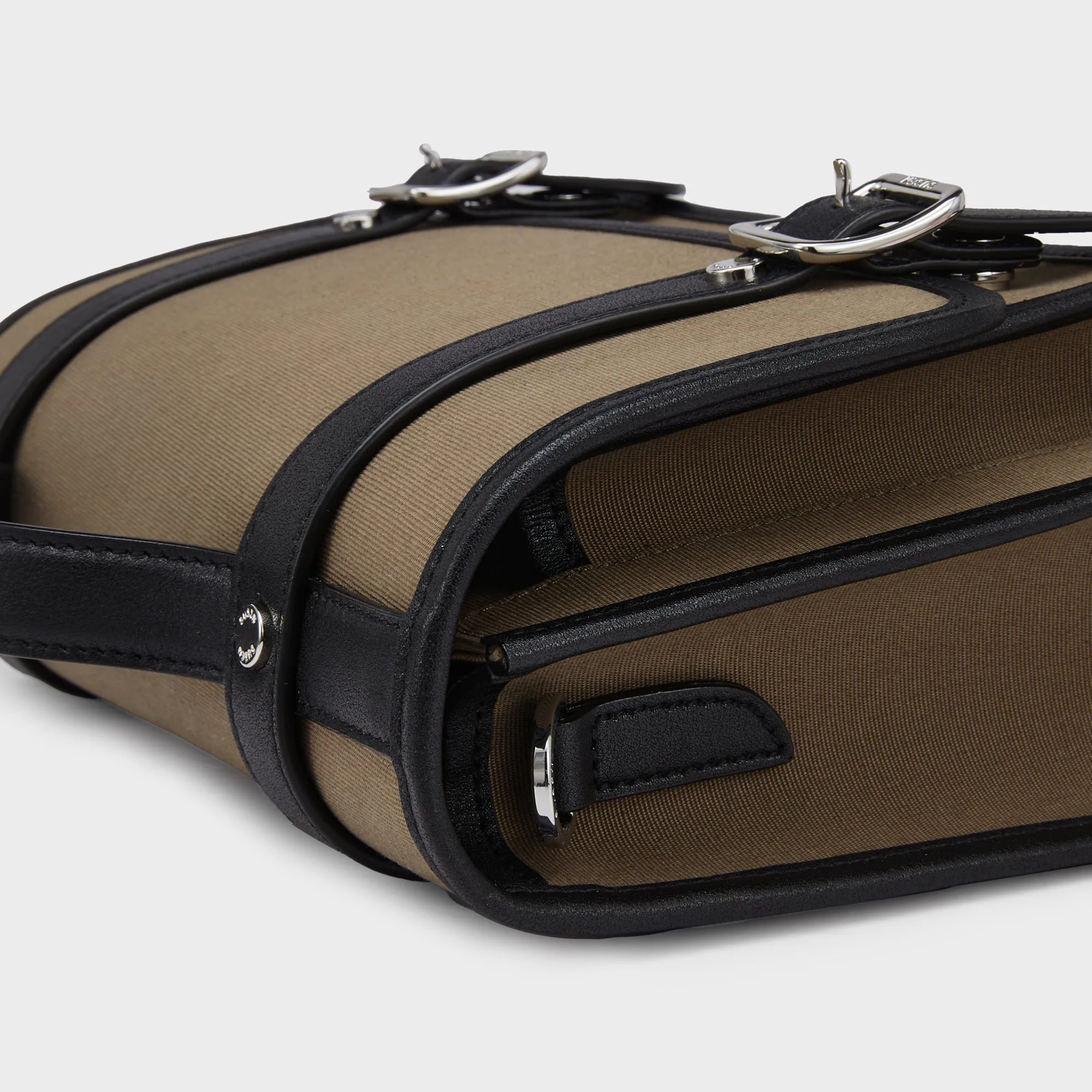 Gabriel Canvas Cambridge Bag - Brown