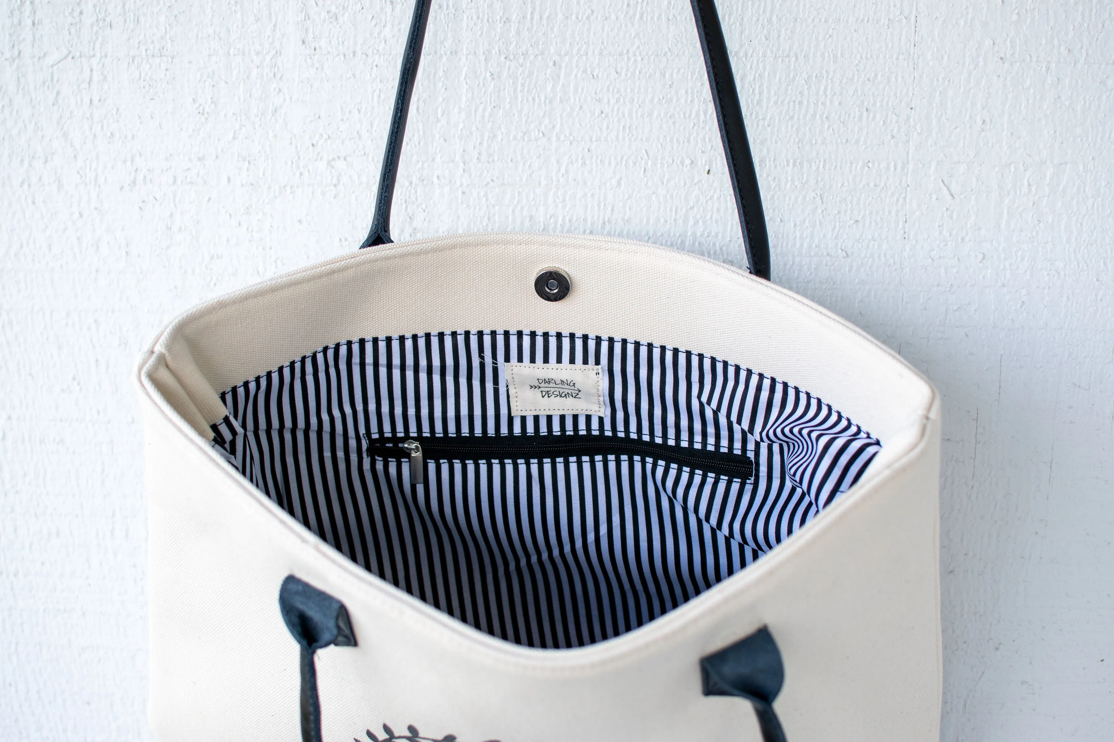 Hello Darling tote bag