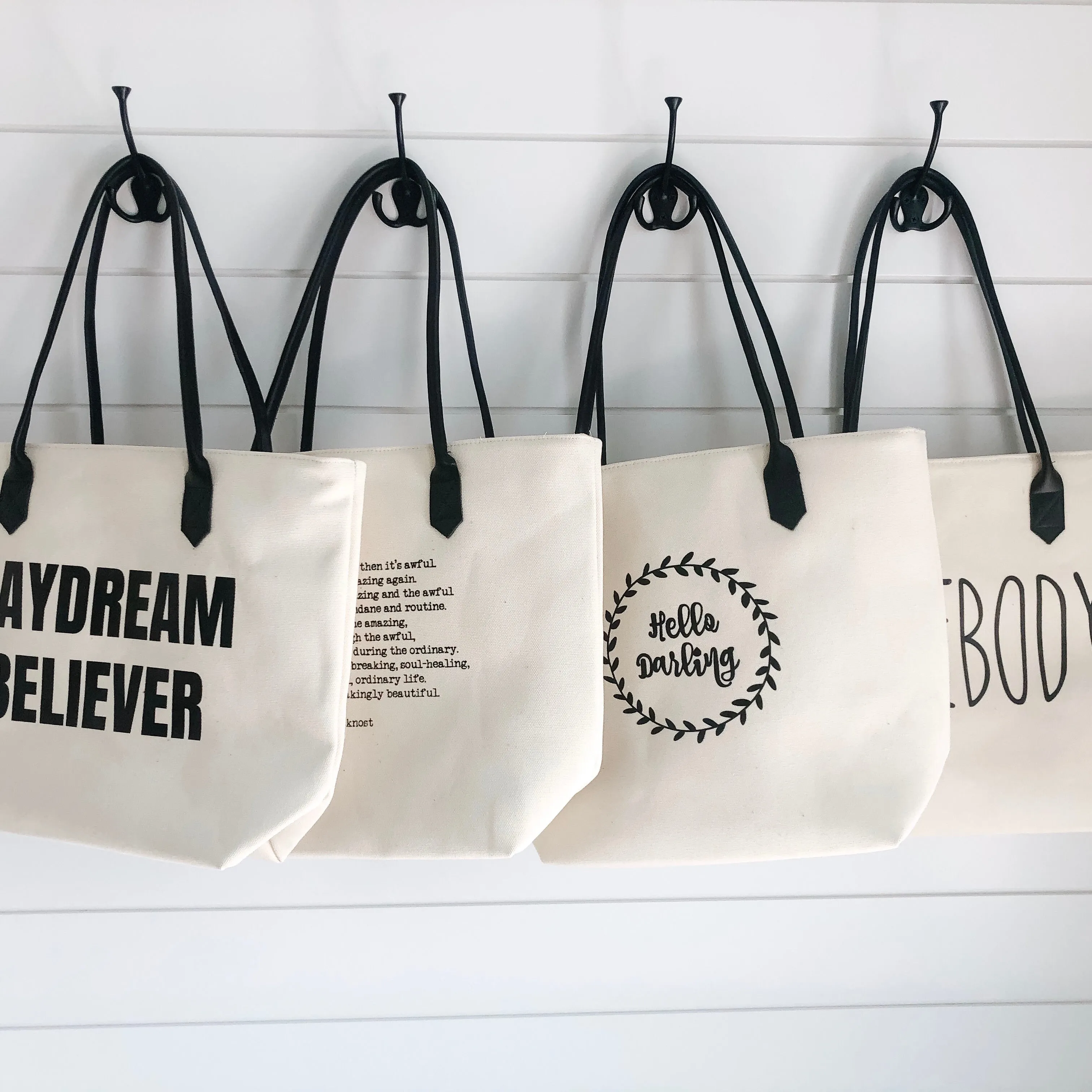 Hello Darling tote bag