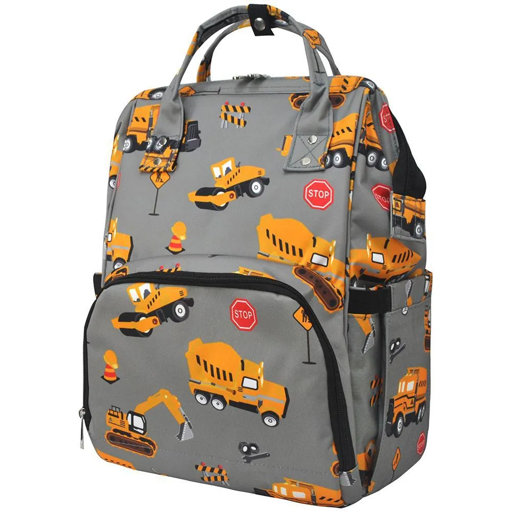 !HOT SALE! Construction Trucks NGIL Diaper Bag/Travel Backpack
