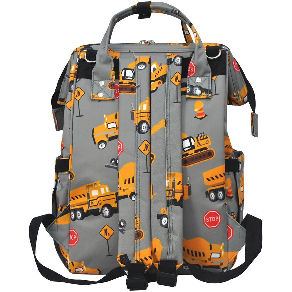 !HOT SALE! Construction Trucks NGIL Diaper Bag/Travel Backpack