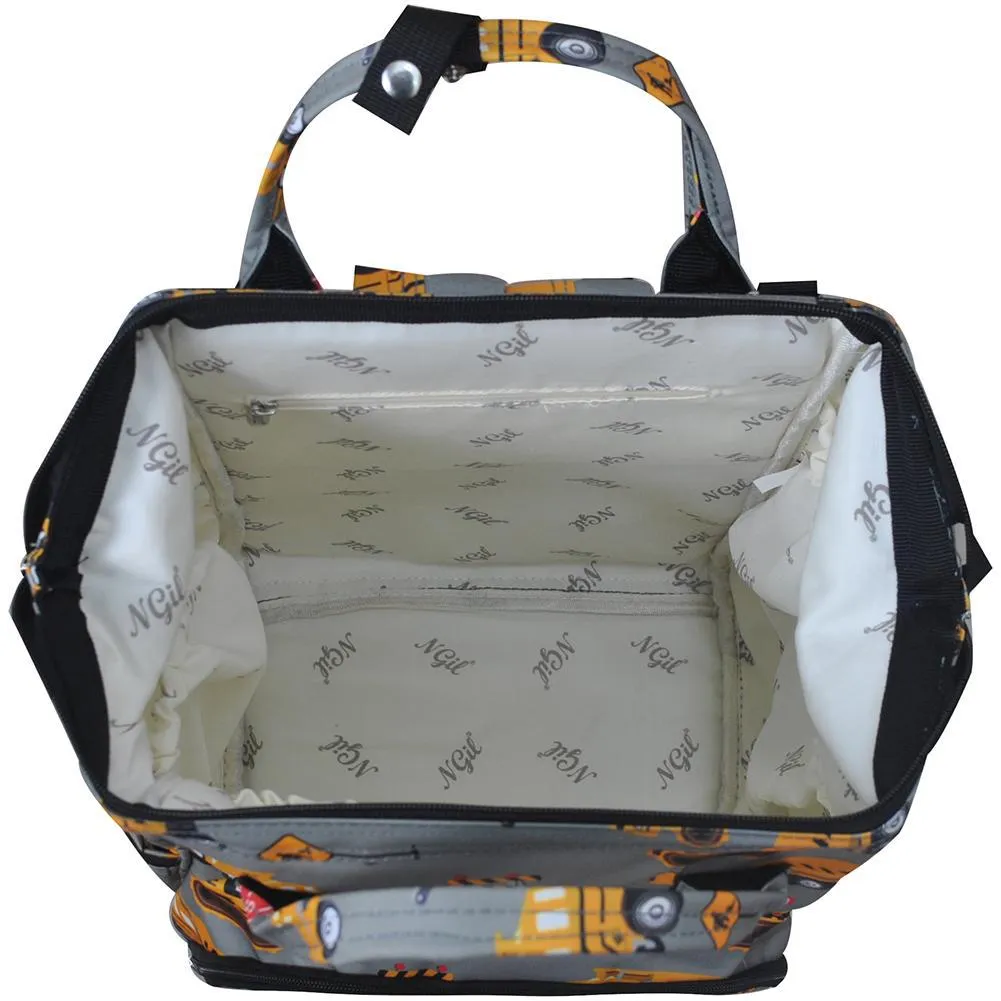 !HOT SALE! Construction Trucks NGIL Diaper Bag/Travel Backpack