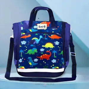 I AM TOOTHY-SAURUS (DINOSAUR PRINT ) TOTE BAG