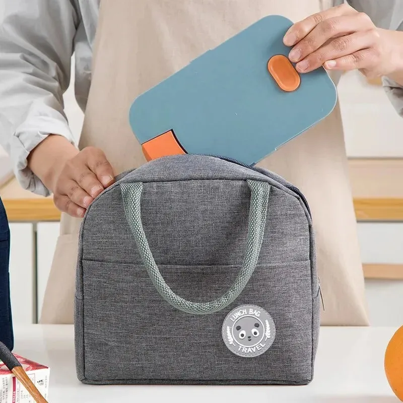Insulated Lunch Bag with Aluminum Foil Lining