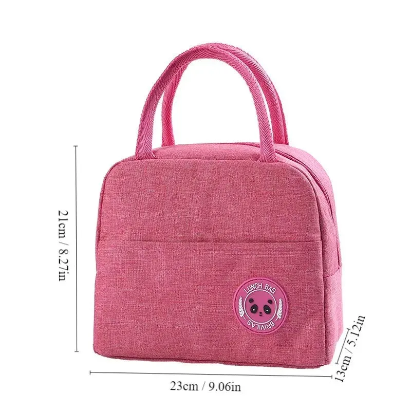 Insulated Lunch Bag with Aluminum Foil Lining