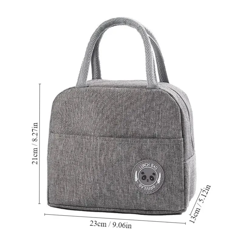 Insulated Lunch Bag with Aluminum Foil Lining