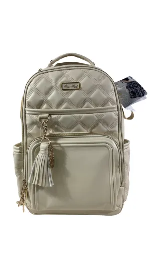 Itzy Ritzy Boss Plus Backpack Diaper Bag, Milk & Honey