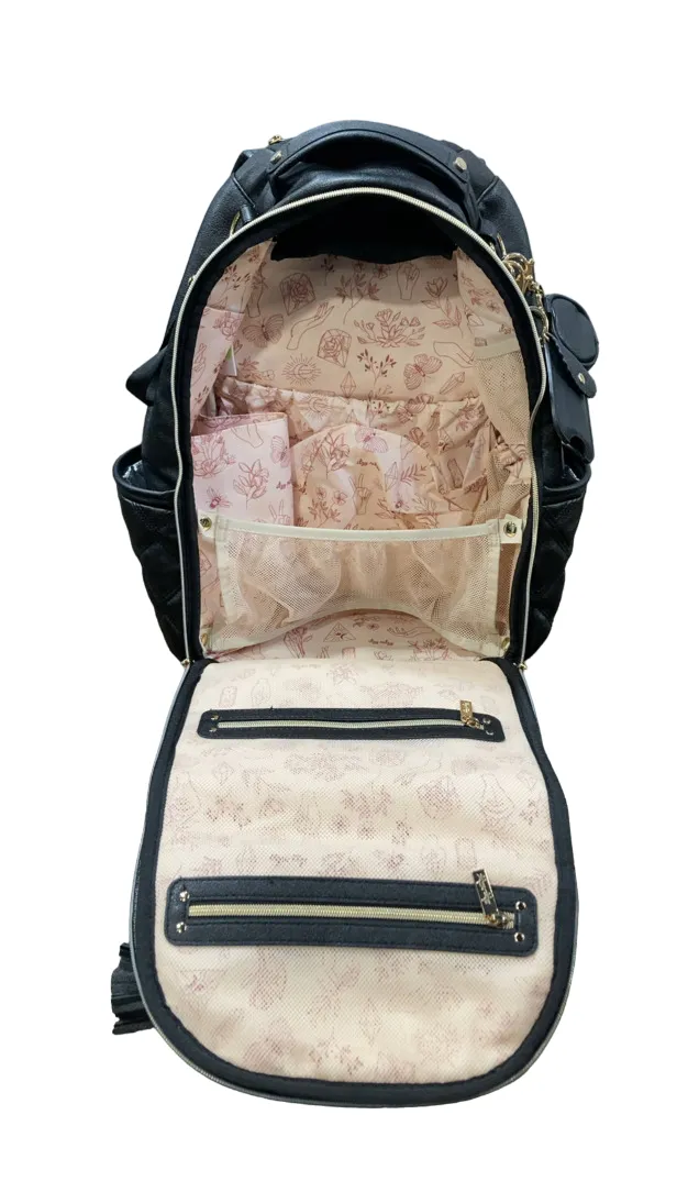 Itzy Ritzy Boss Plus Backpack Diaper Bag, Mystic Black