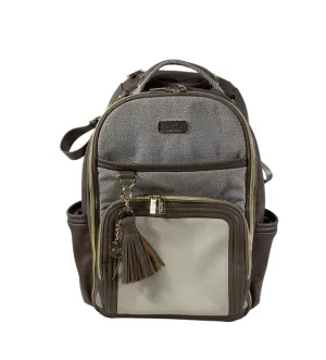 Itzy Ritzy Boss Plus Backpack Diaper Bag, Vanilla Latte