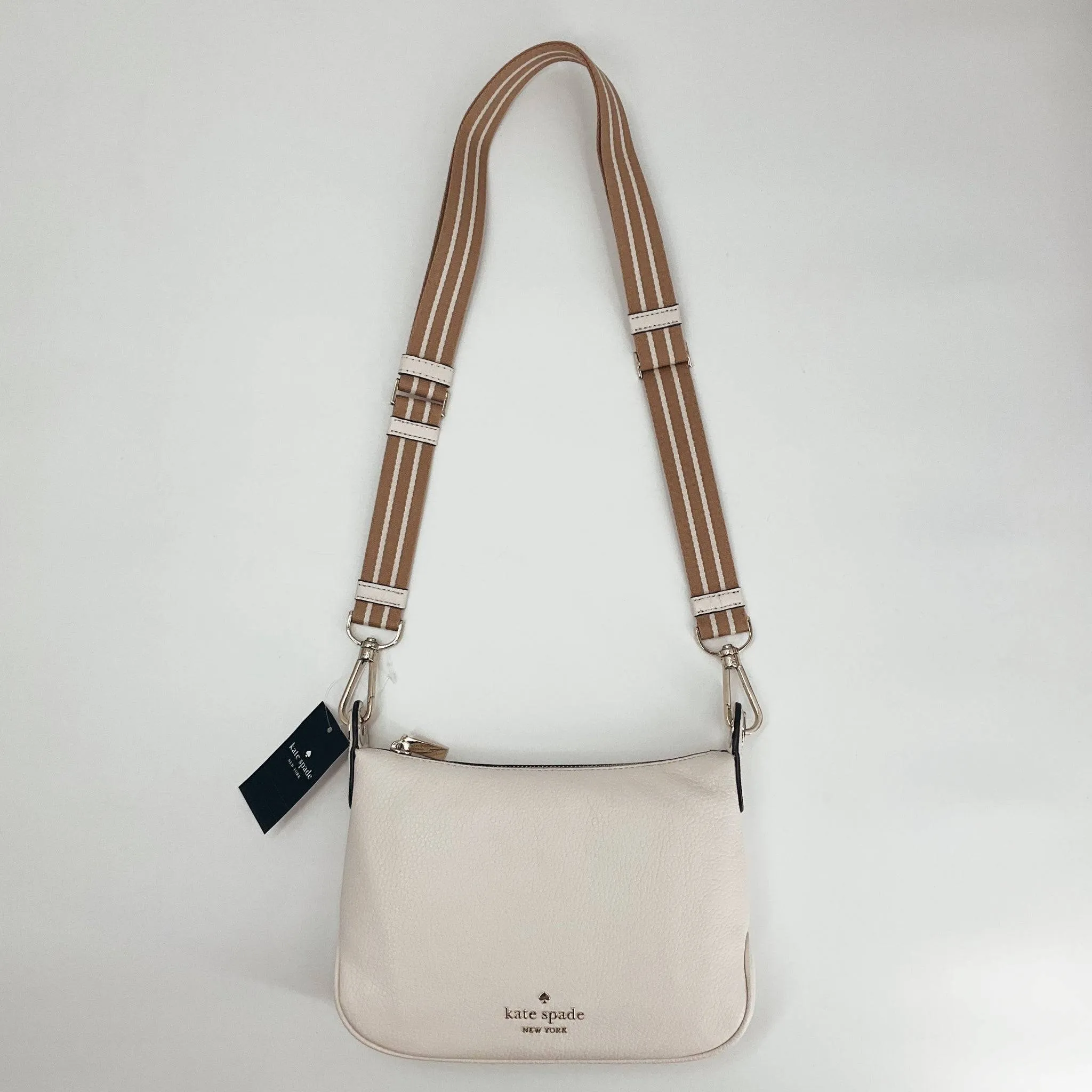 Kate Spade Cream Pebble Crossbody Bag