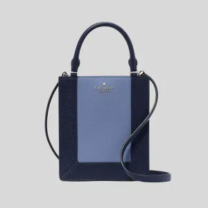 KATE SPADE Lena Colorblock Mini Tote Parisian Navy Multi RB-KI885