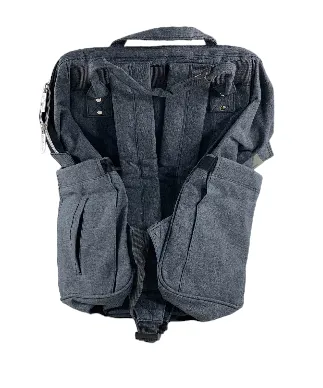 KeaBabies Original Diaper Backpack, Mystic Grey
