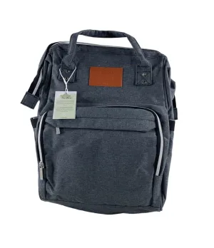 KeaBabies Original Diaper Backpack, Mystic Grey