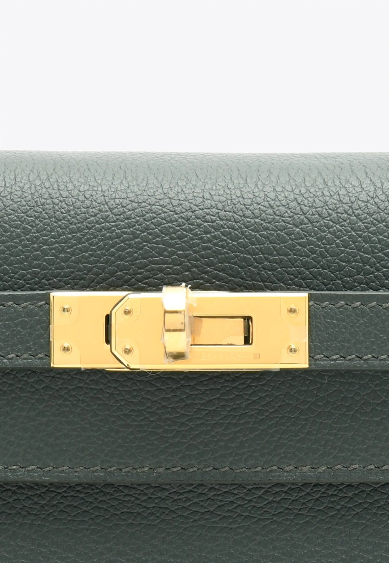 Kelly Danse in Vert Mangrove Evercolor with Gold Hardware