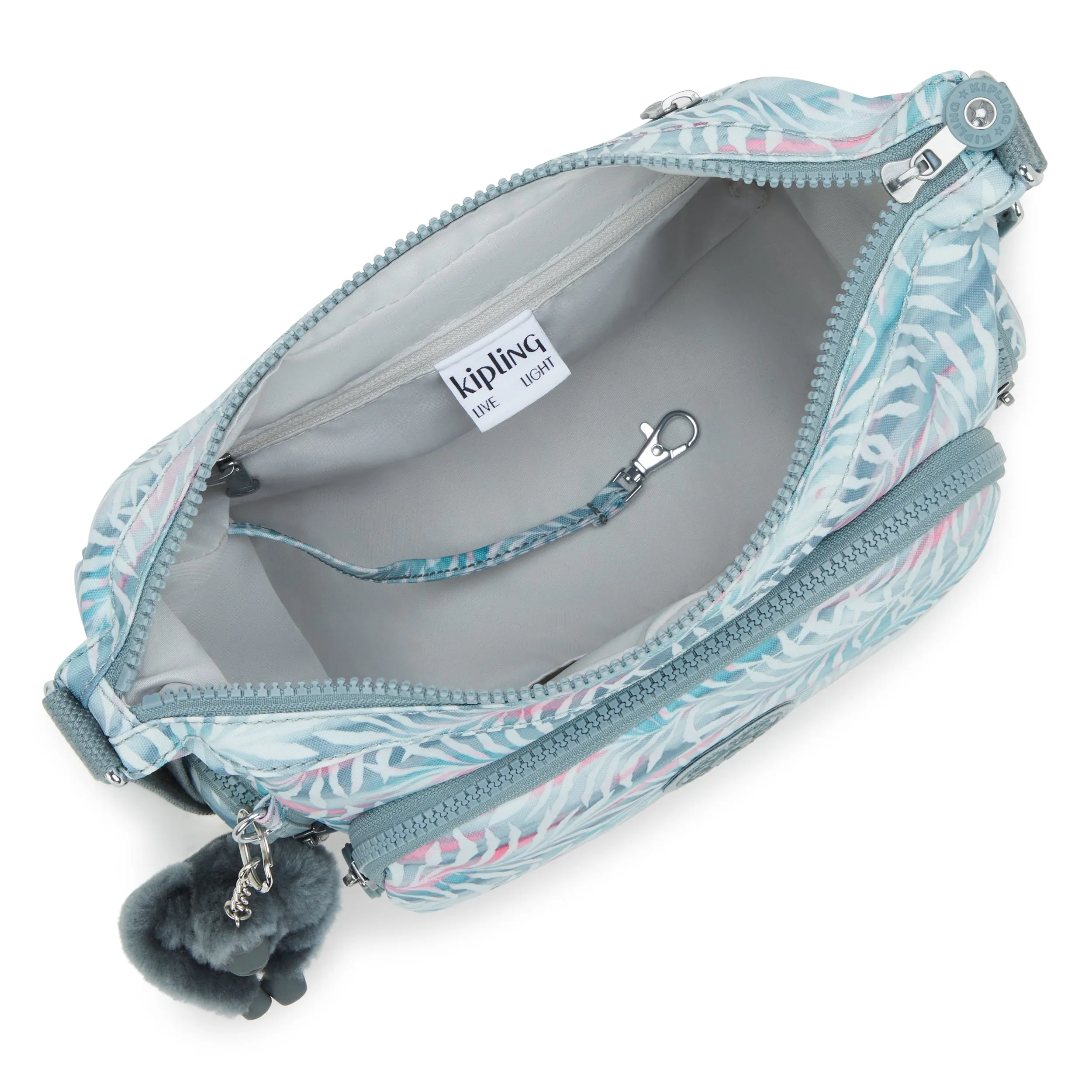 Kipling Gabb S Palmtree Leaves Medium Crossbody I6607-3QN