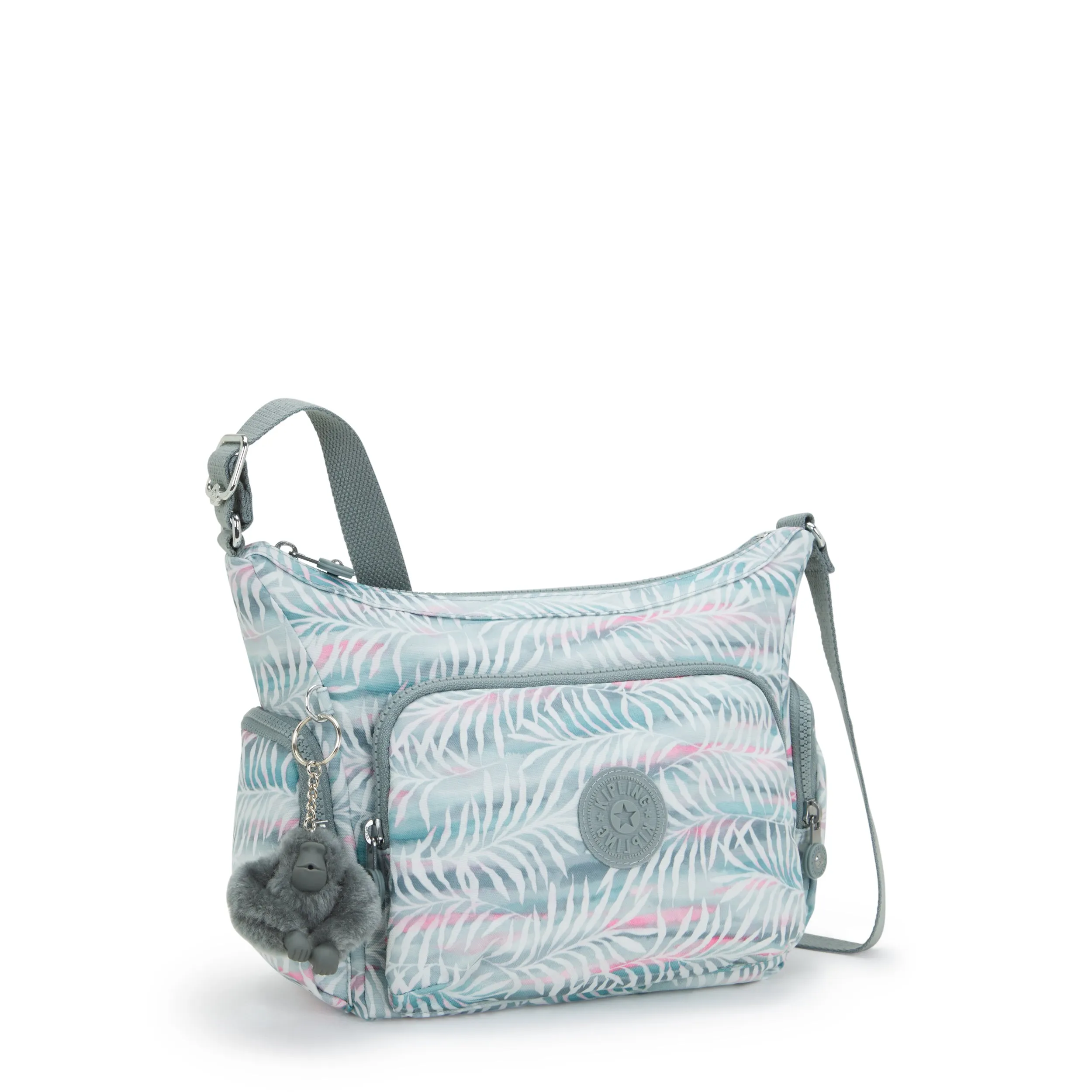 Kipling Gabb S Palmtree Leaves Medium Crossbody I6607-3QN