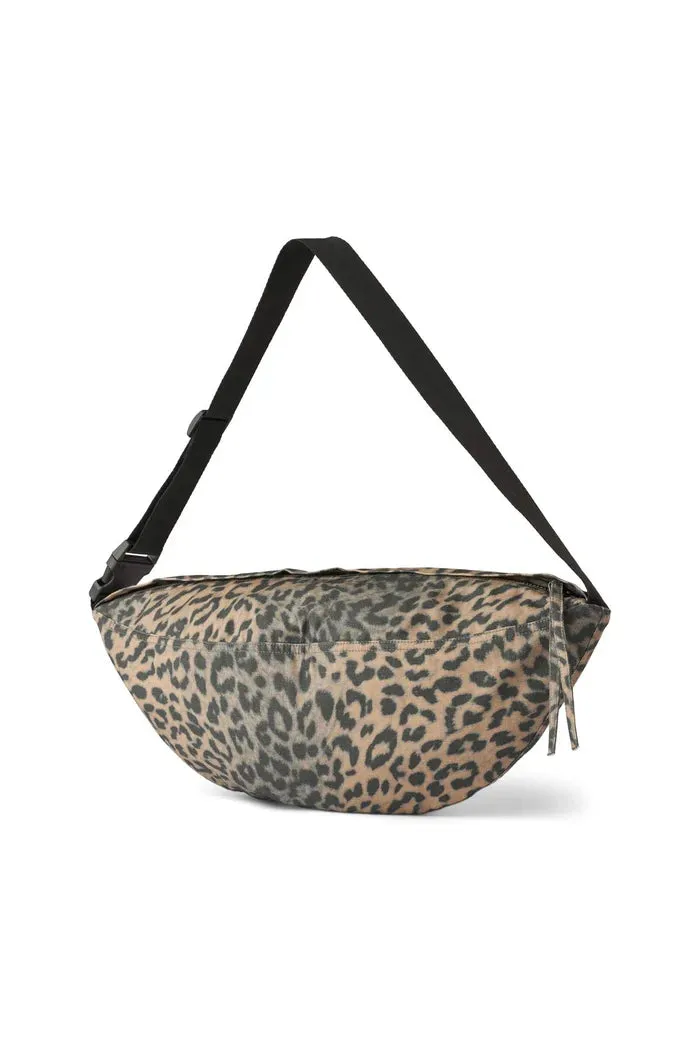 Leopard Print Cross Body Bag - Mona