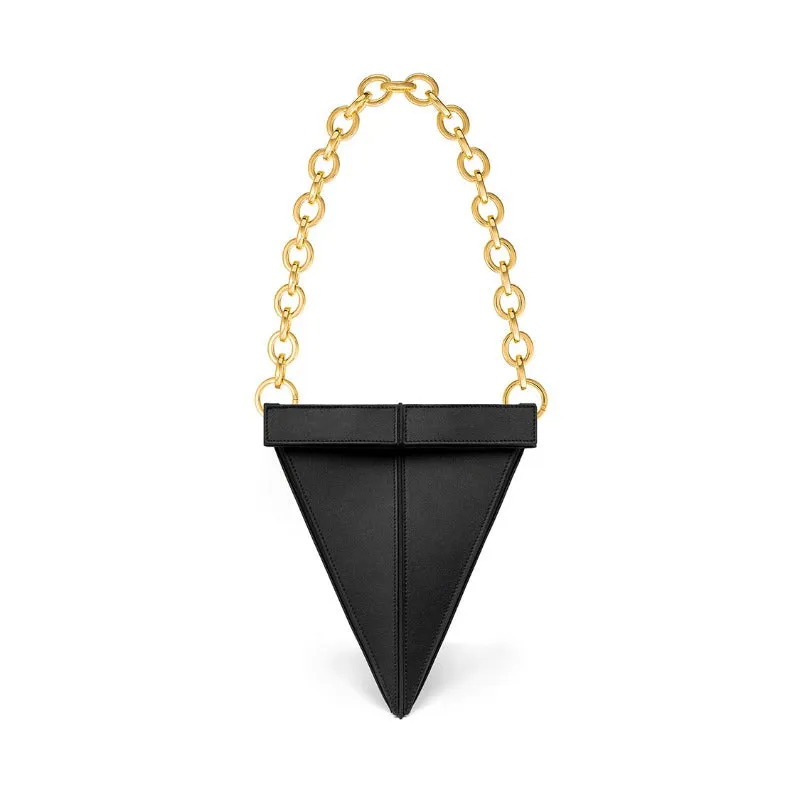 Loop Classic Foldable  Handbag - Black