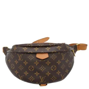 LOUIS VUITTON Monogram Canvas Bumbag Bag Brown