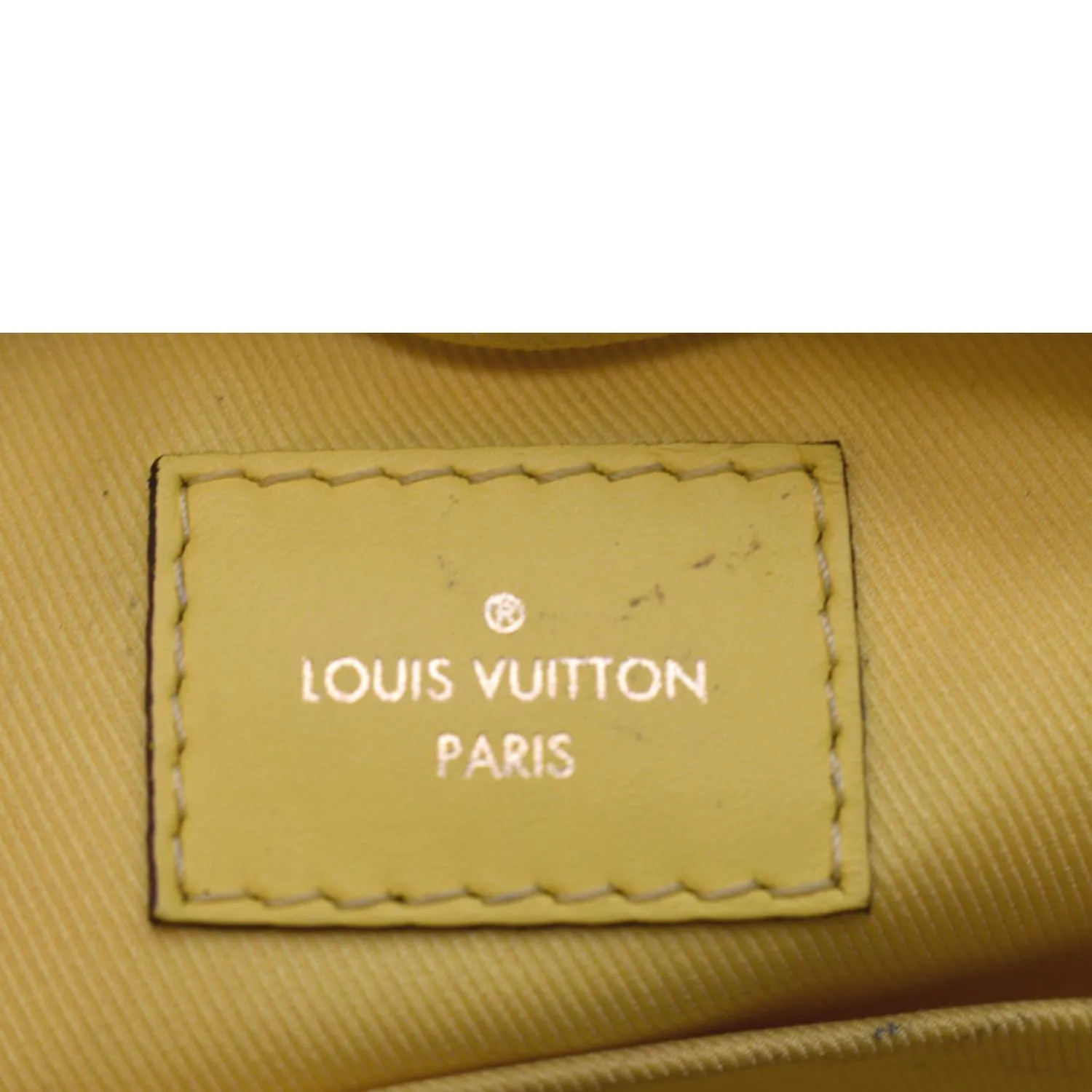 LOUIS VUITTON Saintonge Damier Azur Crossbody Bag White