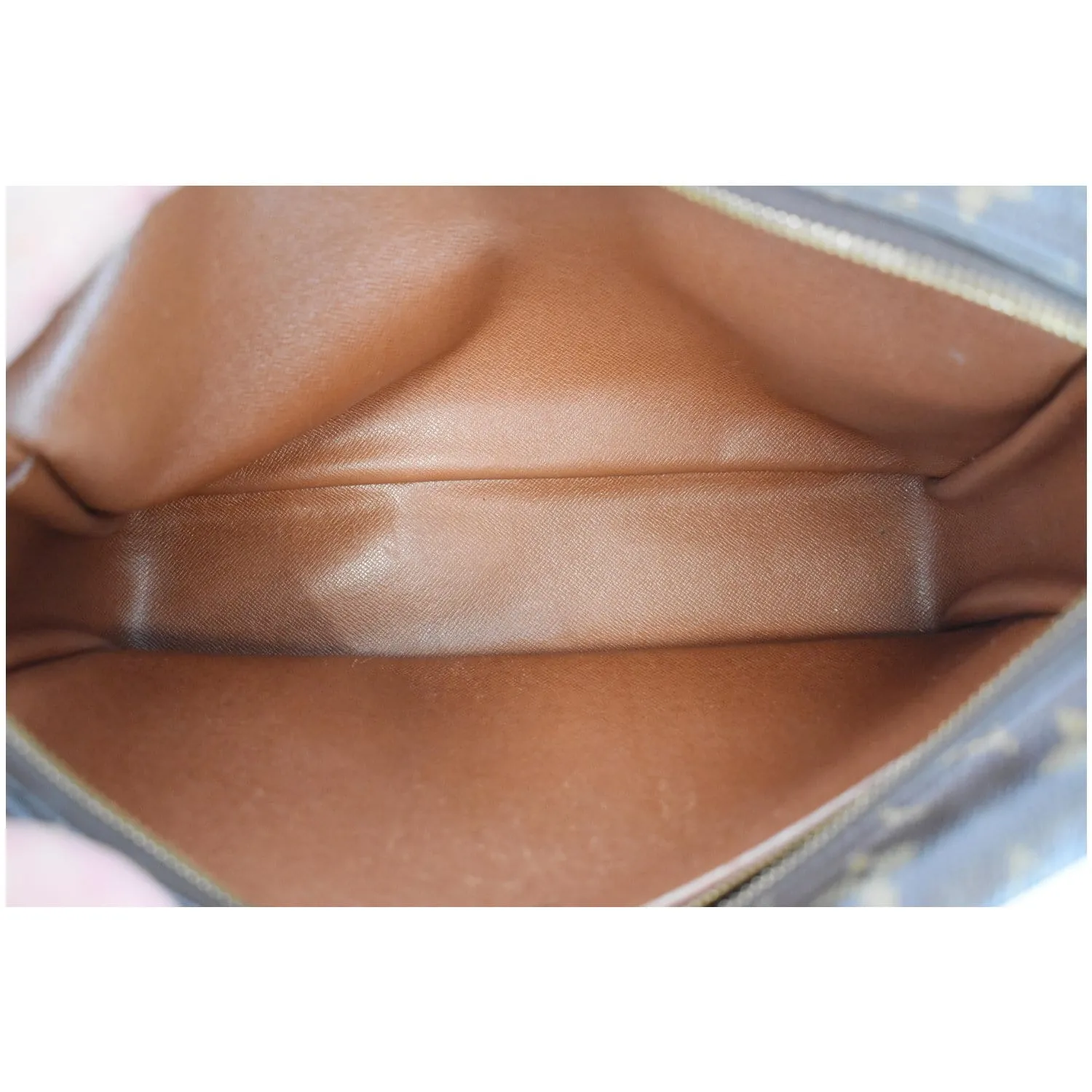 LOUIS VUITTON Trocadero 23 Monogram Canvas Shoulder Bag Brown