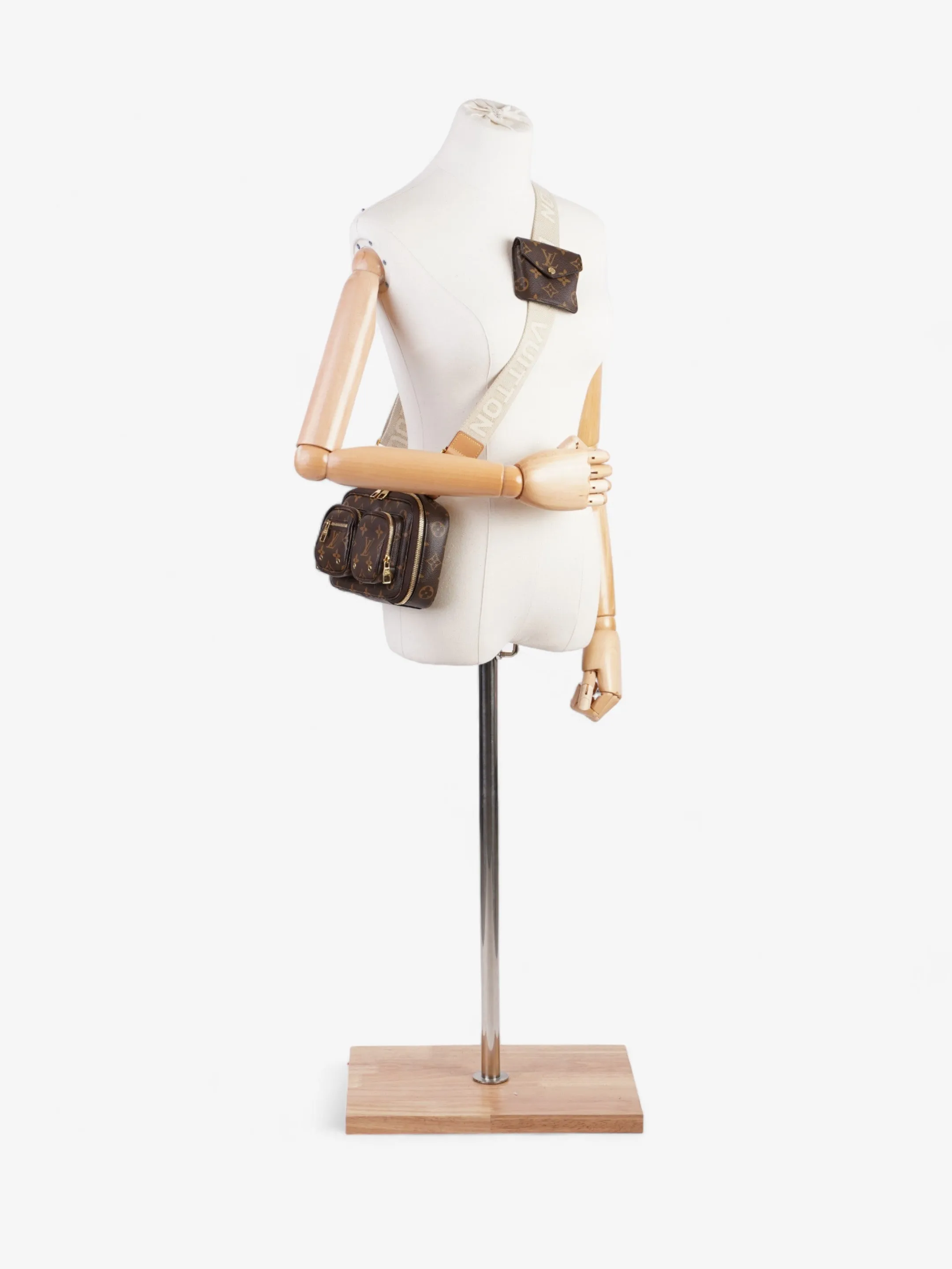 Louis Vuitton Utility Satchel Monogram Coated Canvas