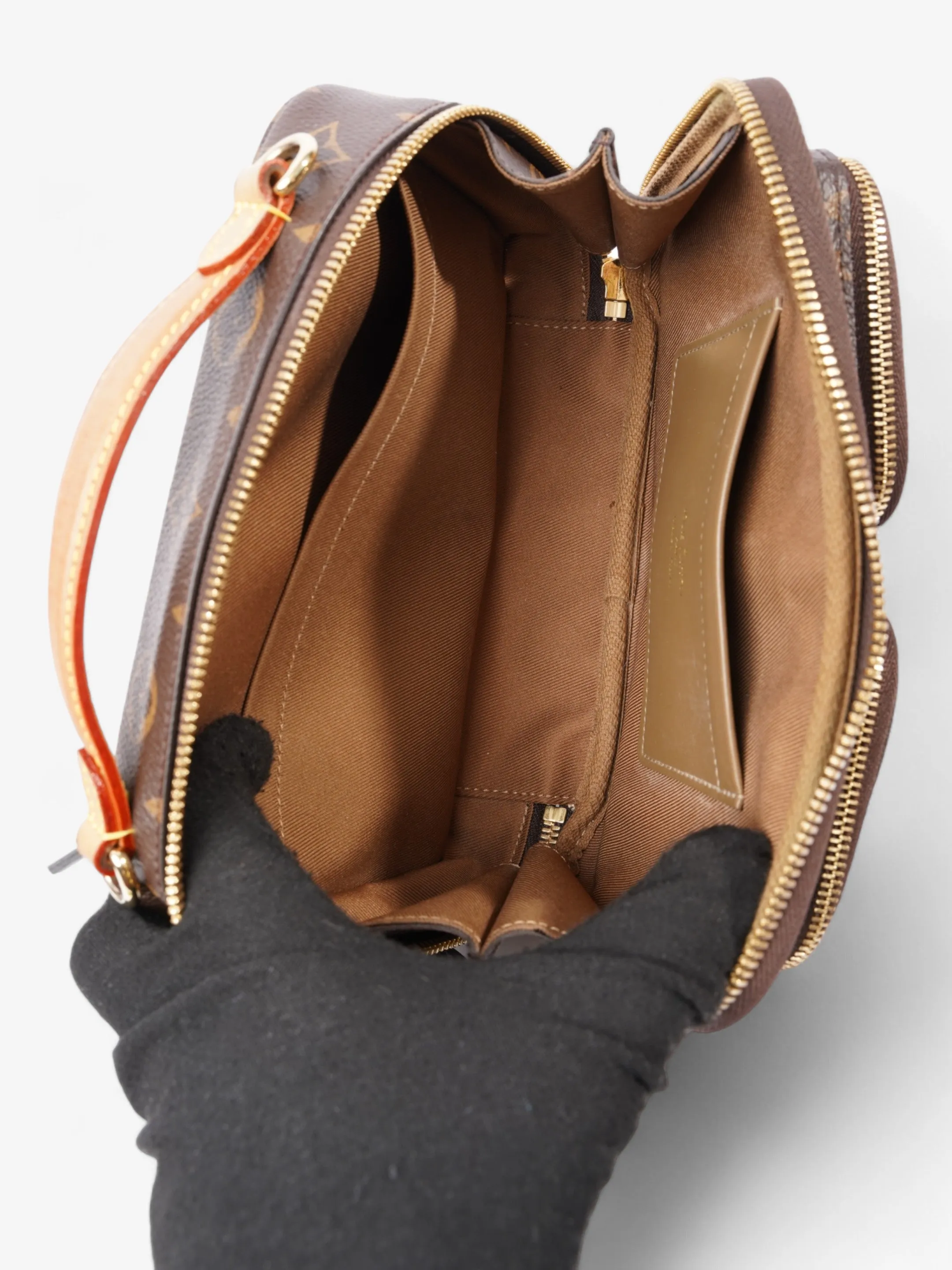 Louis Vuitton Utility Satchel Monogram Coated Canvas
