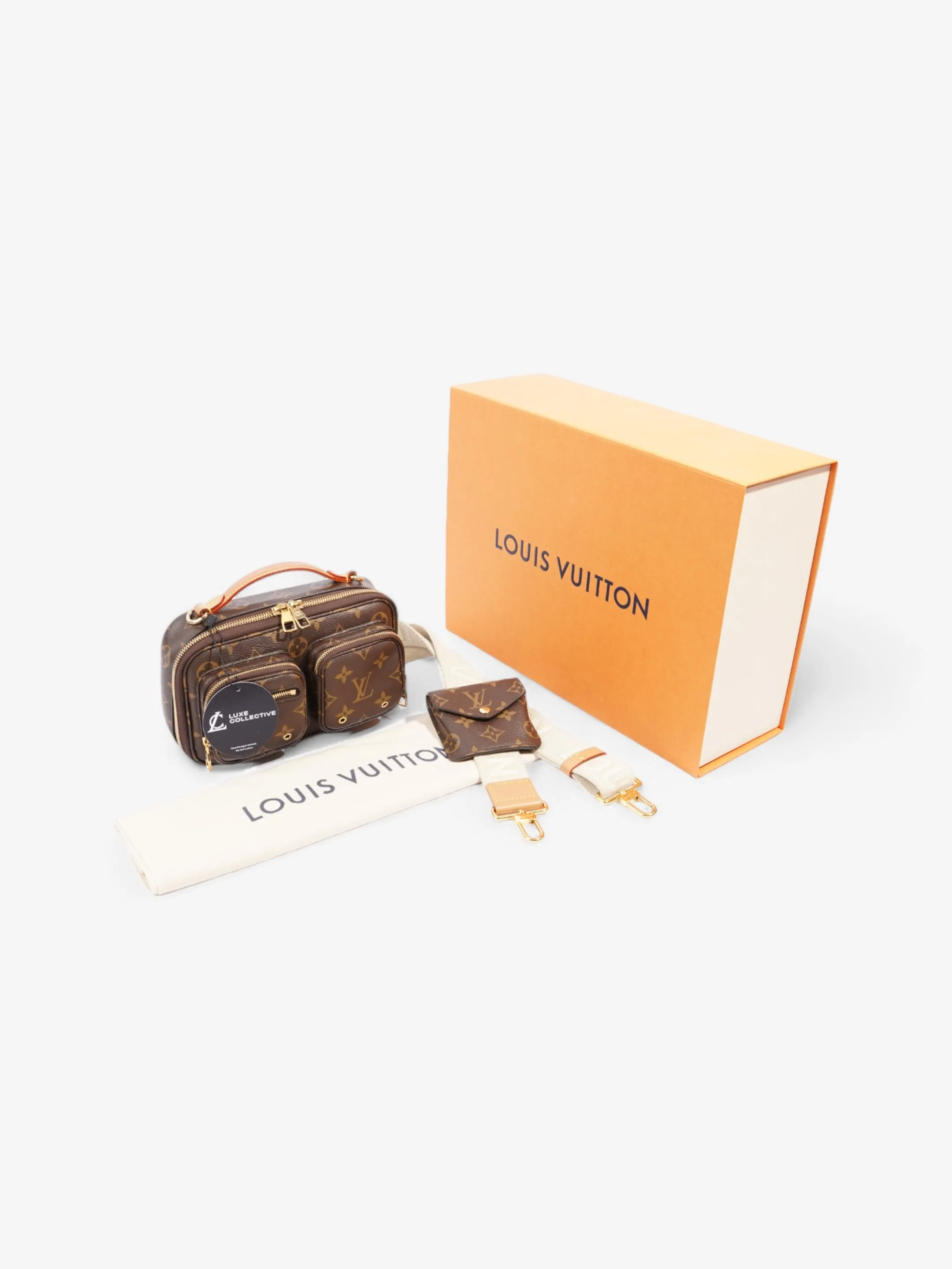 Louis Vuitton Utility Satchel Monogram Coated Canvas