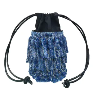 Luxury Rhinestone Mesh Bucket Bags HB2734