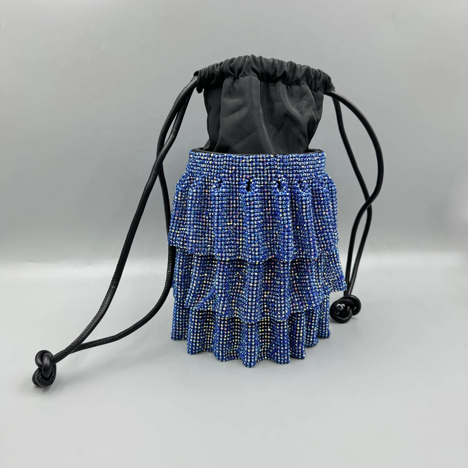 Luxury Rhinestone Mesh Bucket Bags HB2734