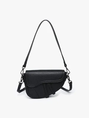 Marisol Asymmetrical Saddle Bag