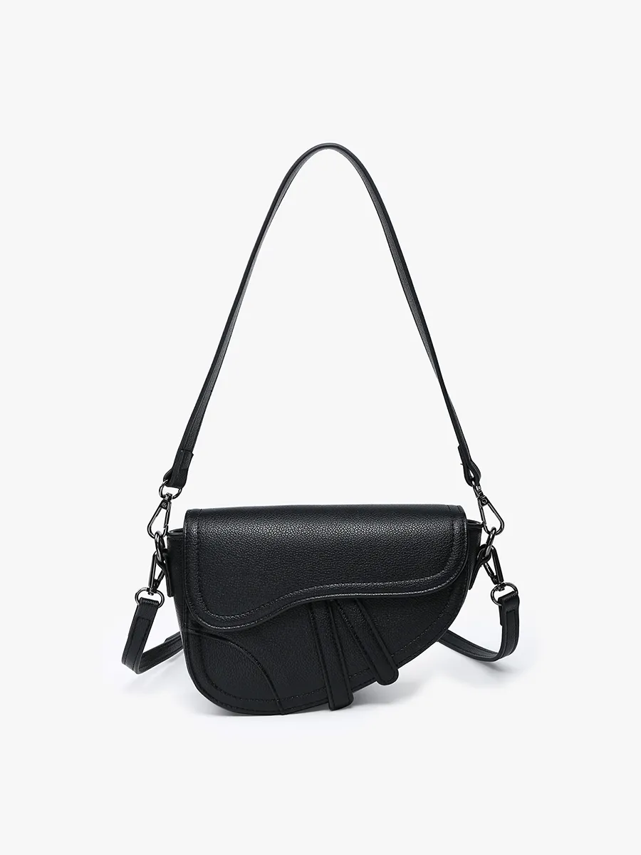 Marisol Asymmetrical Saddle Bag