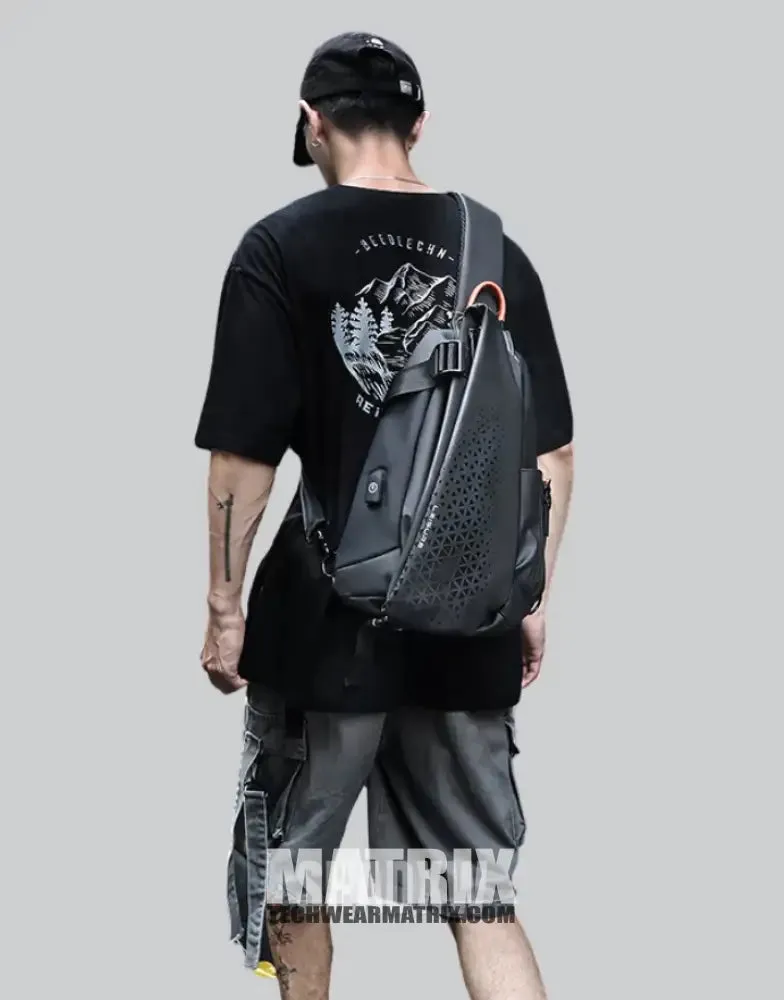 Mens Tactical Crossbody Bag for