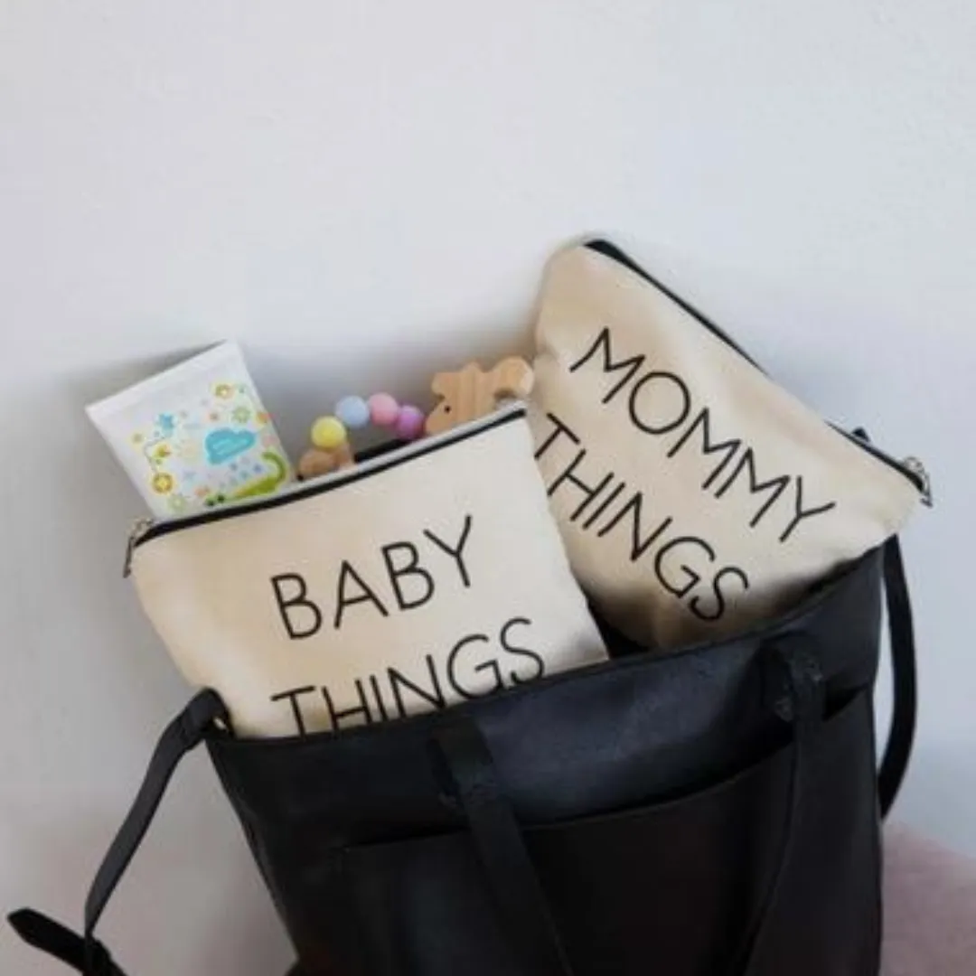 Mommy & Baby Travel Pouches