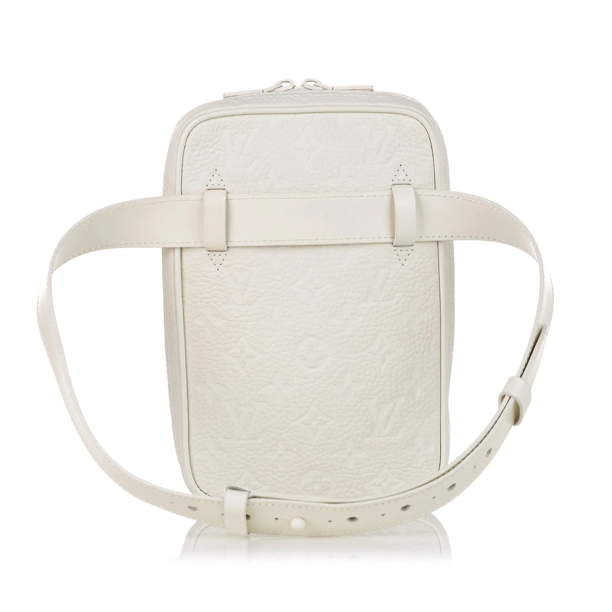 Monogram Taurillon Utility Side
