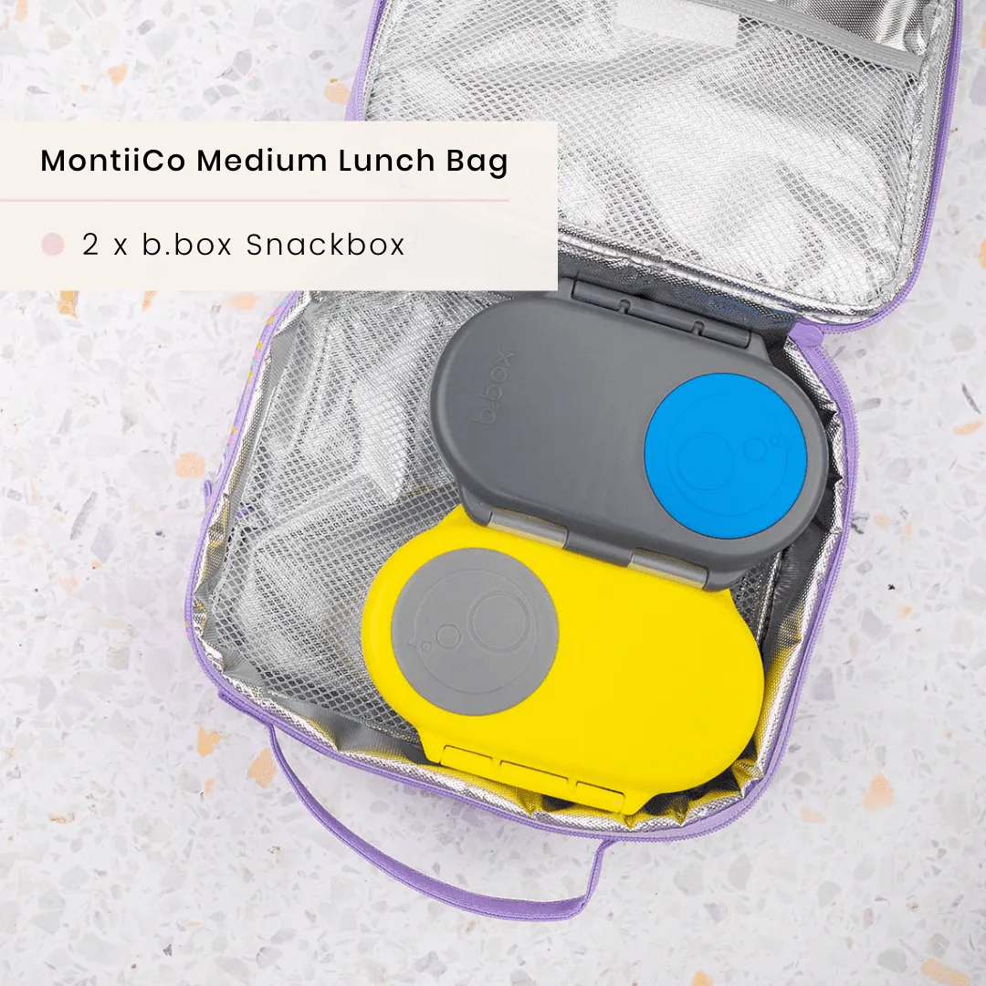 MONTII.CO Medium Insulated Lunch Bag - Sharks