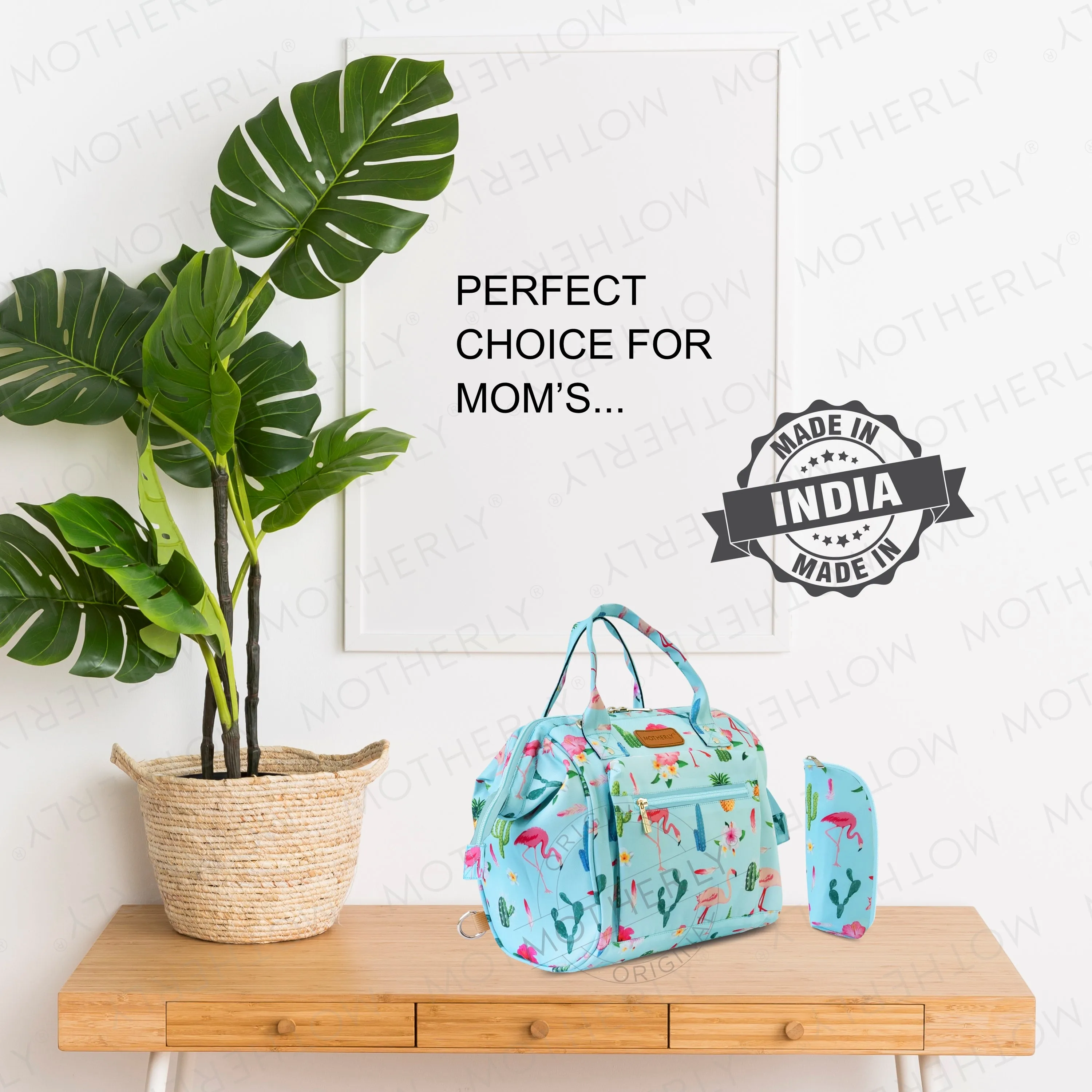Motherly Mini Diaper Bag for Mothers | Small Diaper handbag for mom for Travel