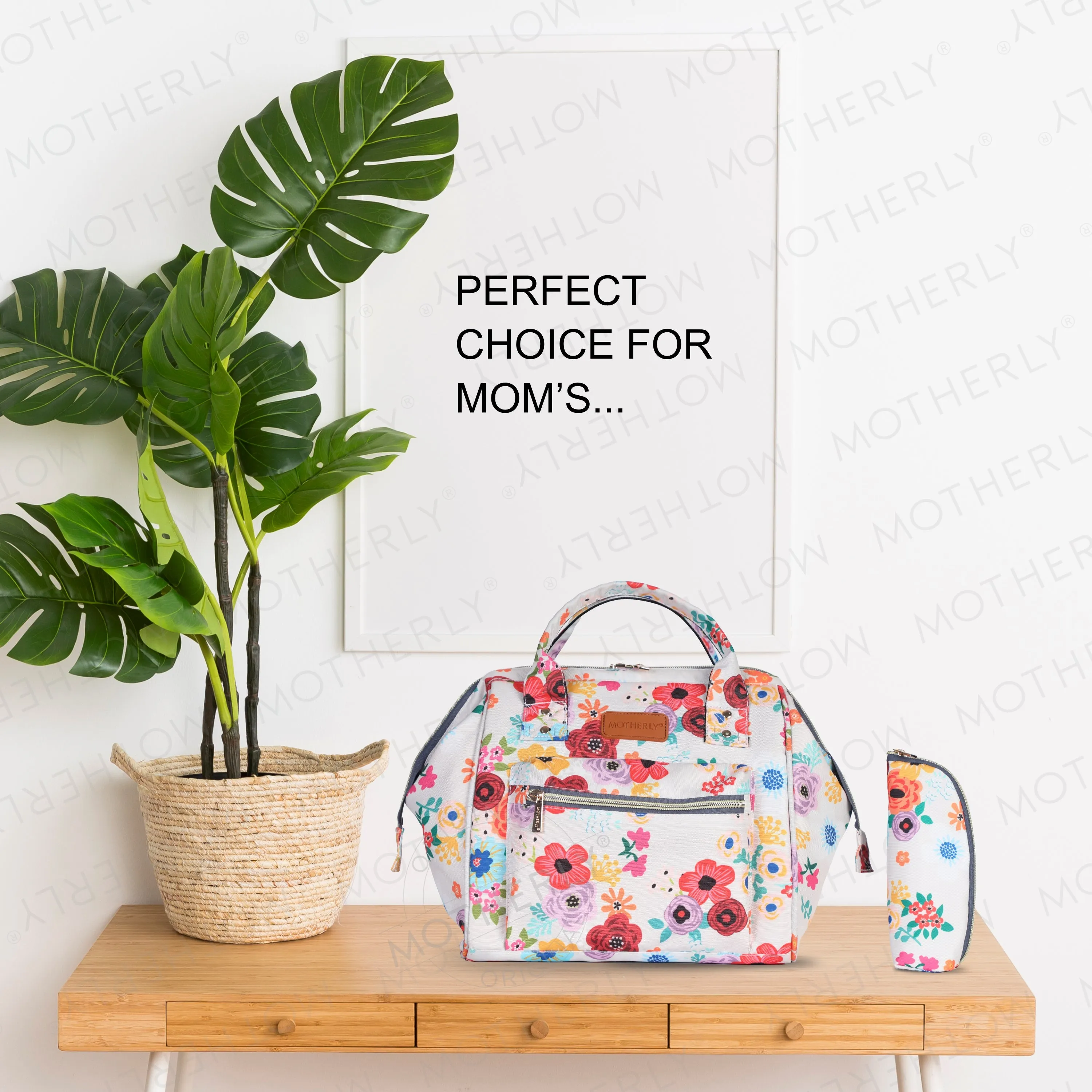 Motherly Mini Diaper Bag for Mothers | Small Diaper handbag for mom for Travel