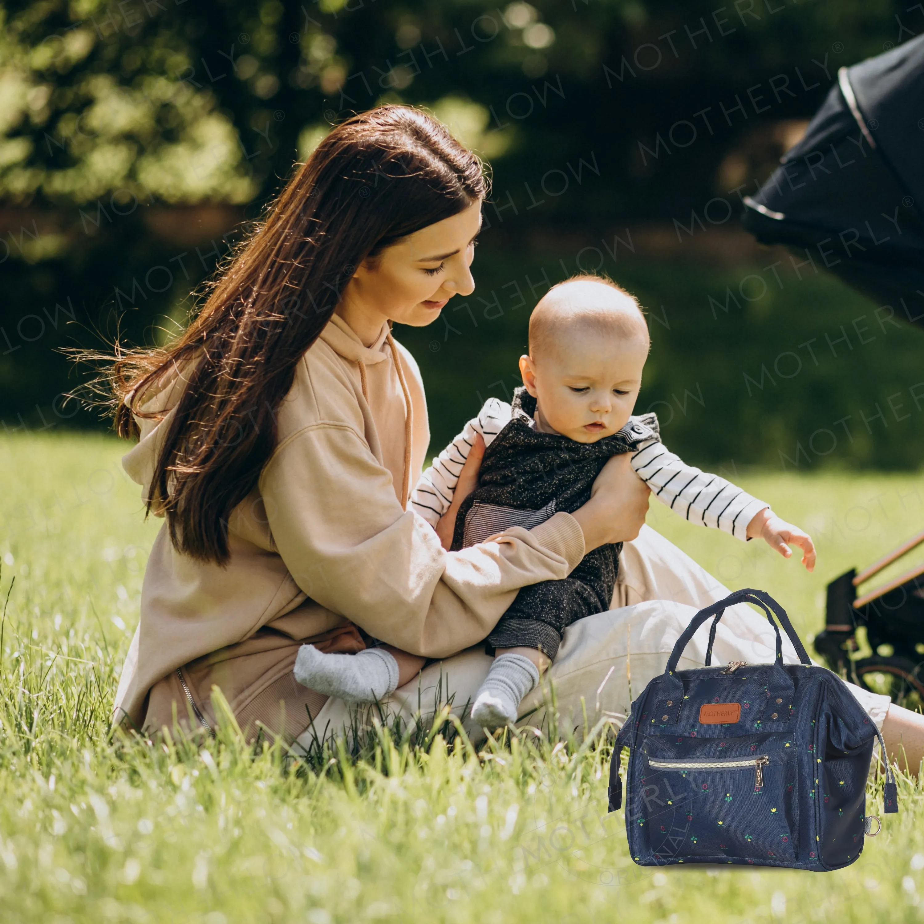 Motherly Mini Diaper Bag for Mothers | Small Diaper handbag for mom for Travel
