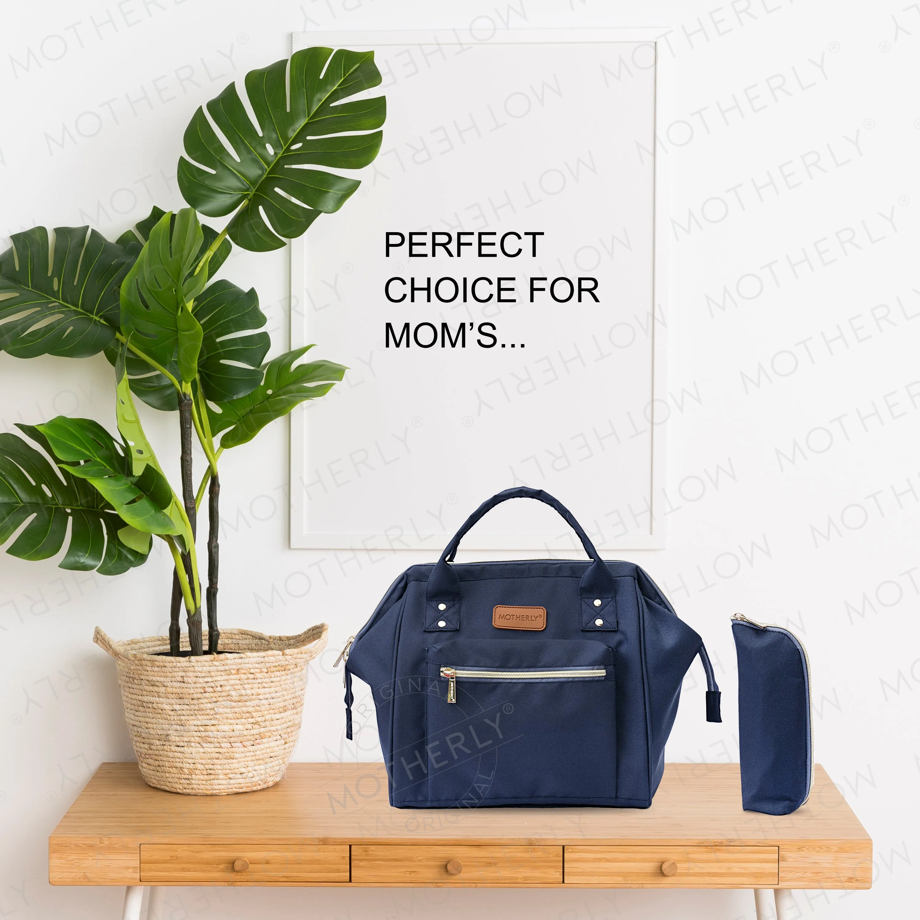 Motherly Mini Diaper Bag for Mothers | Small Diaper handbag for mom for Travel