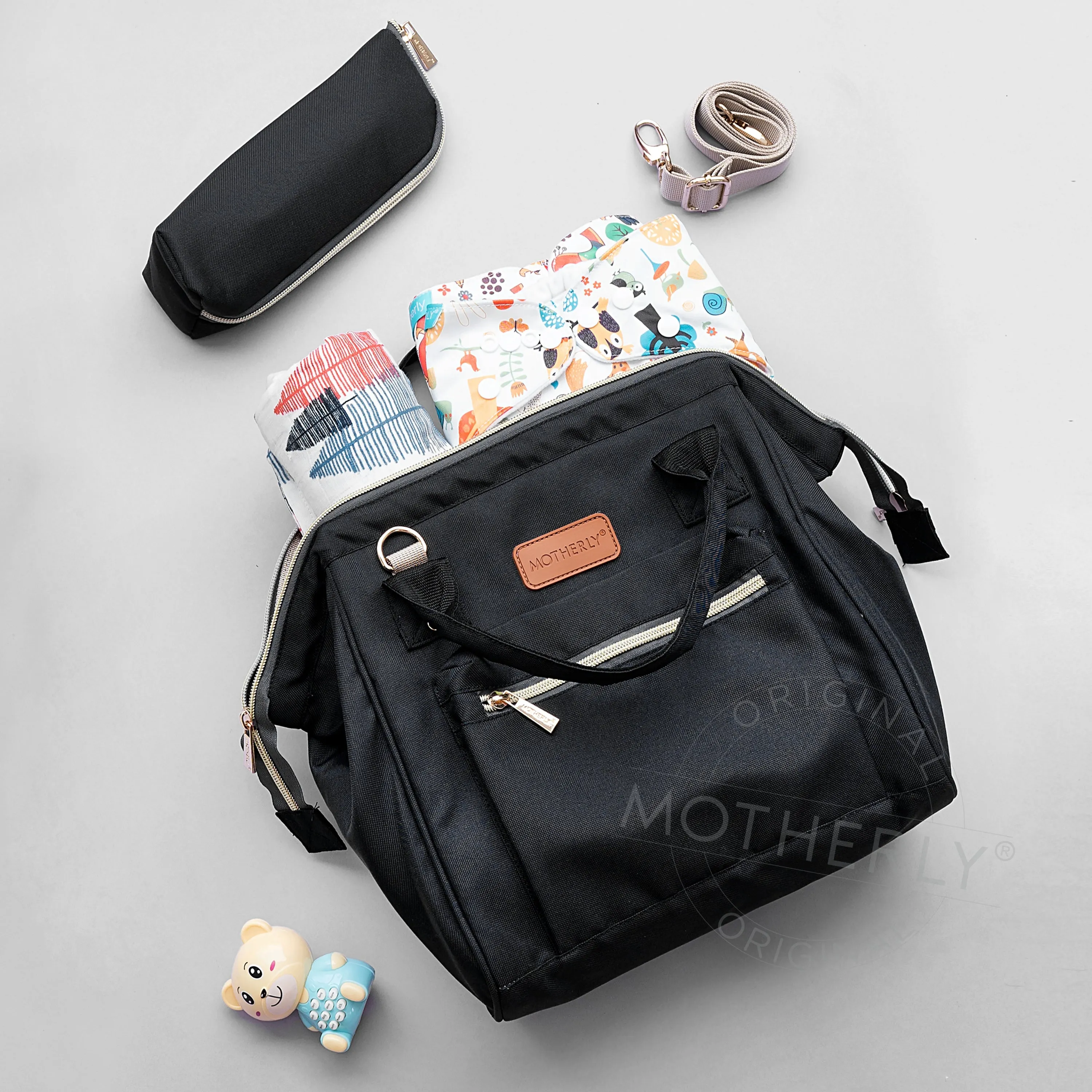 Motherly Mini Diaper Bag for Mothers | Small Diaper handbag for mom for Travel
