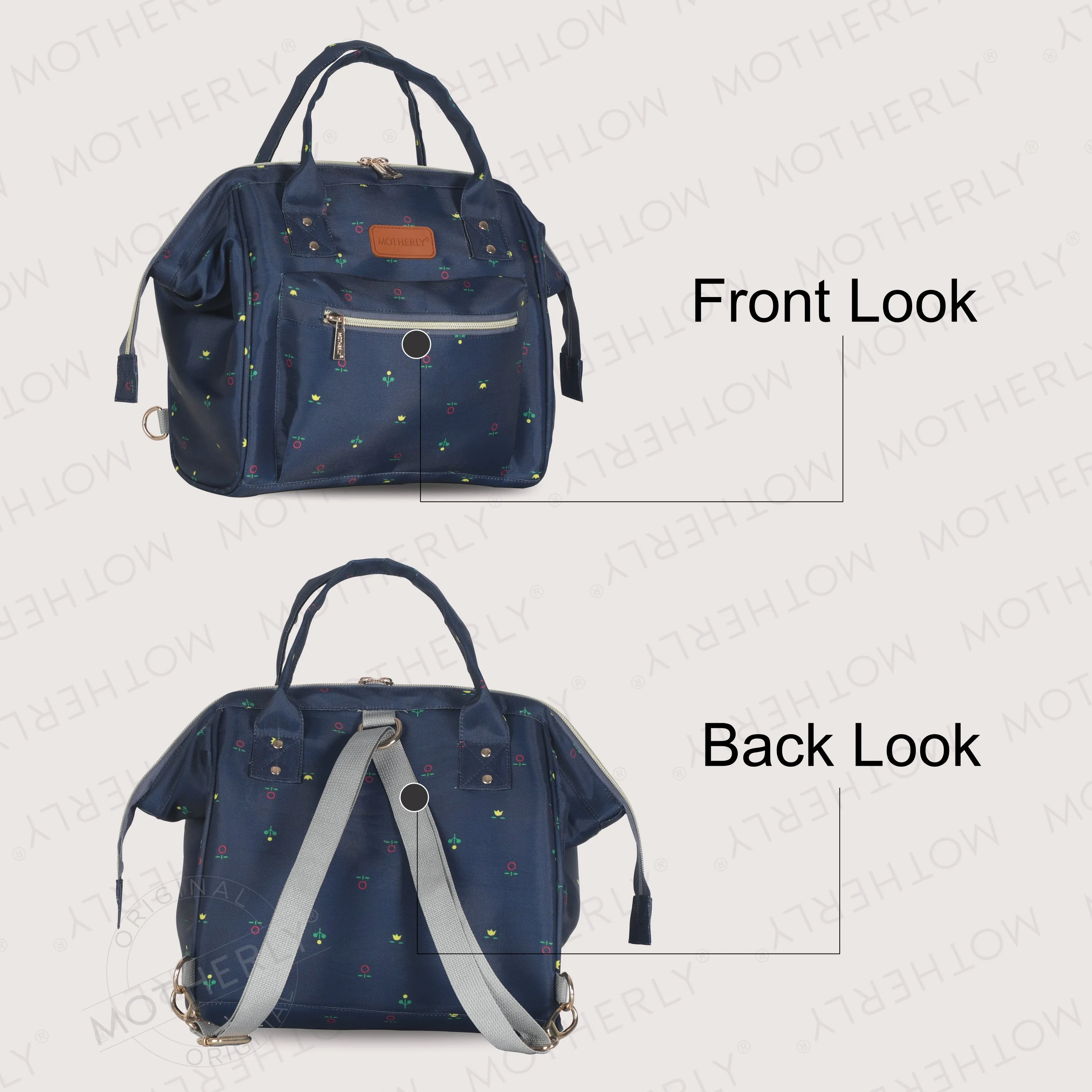 Motherly Mini Diaper Bag for Mothers | Small Diaper handbag for mom for Travel