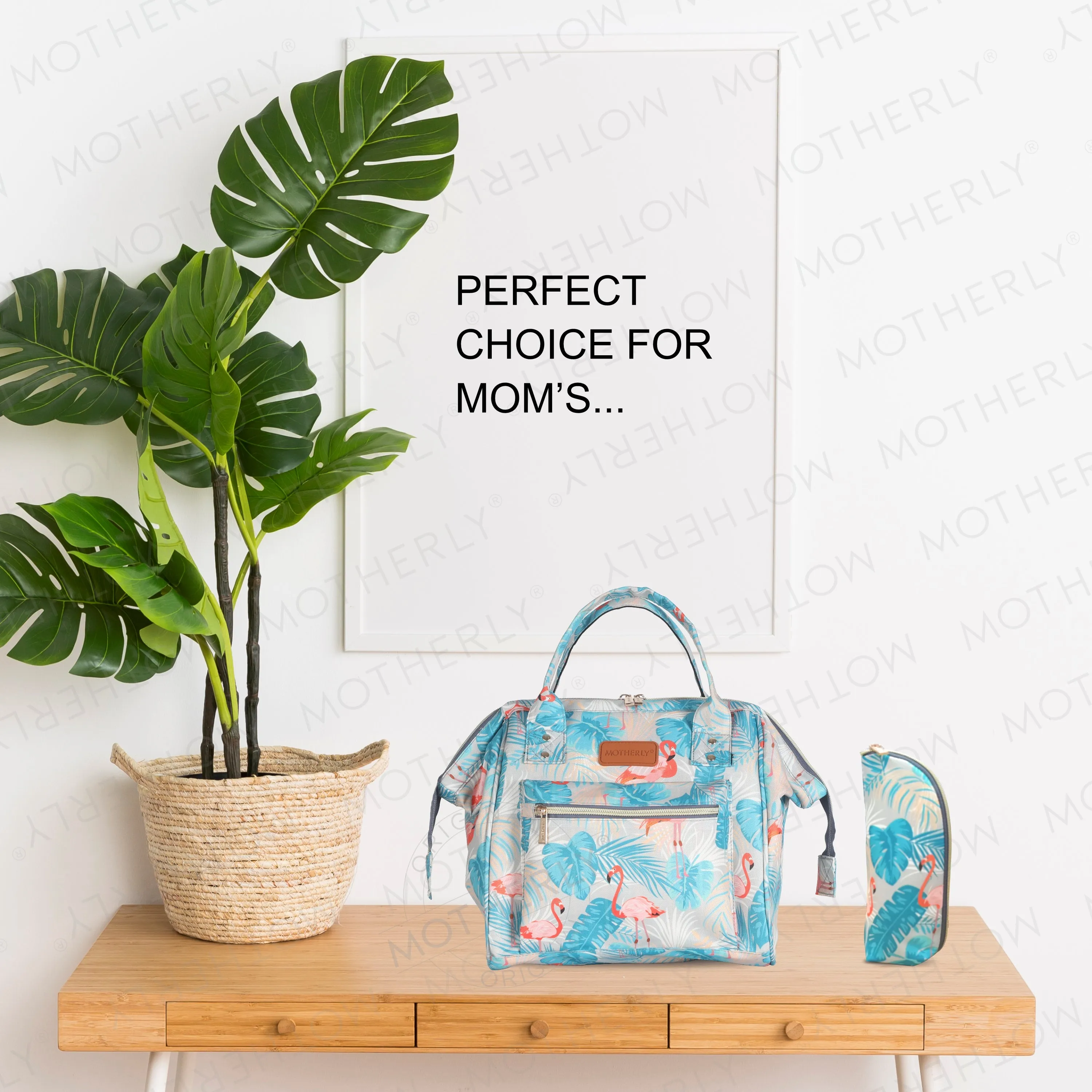 Motherly Mini Diaper Bag for Mothers | Small Diaper handbag for mom for Travel
