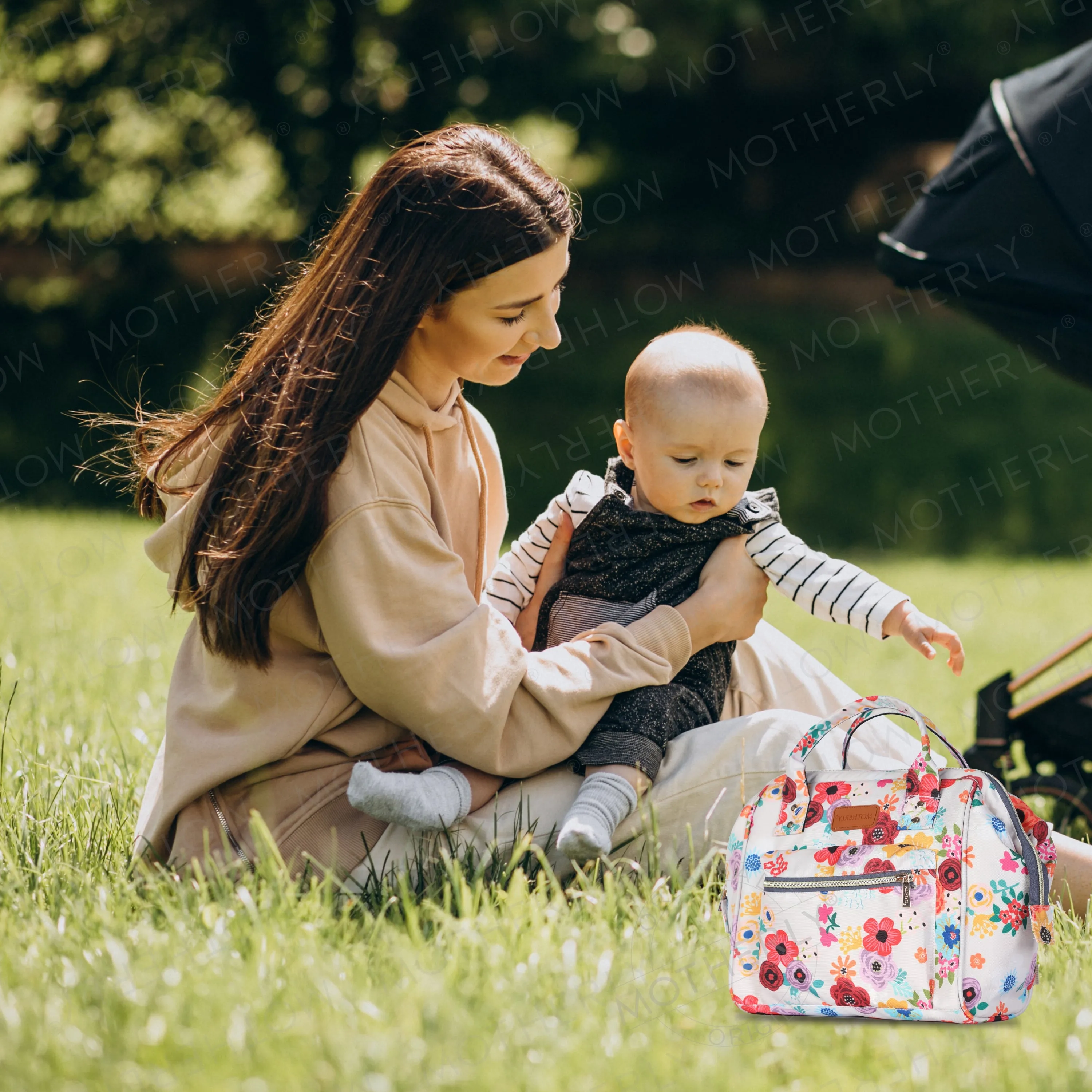 Motherly Mini Diaper Bag for Mothers | Small Diaper handbag for mom for Travel