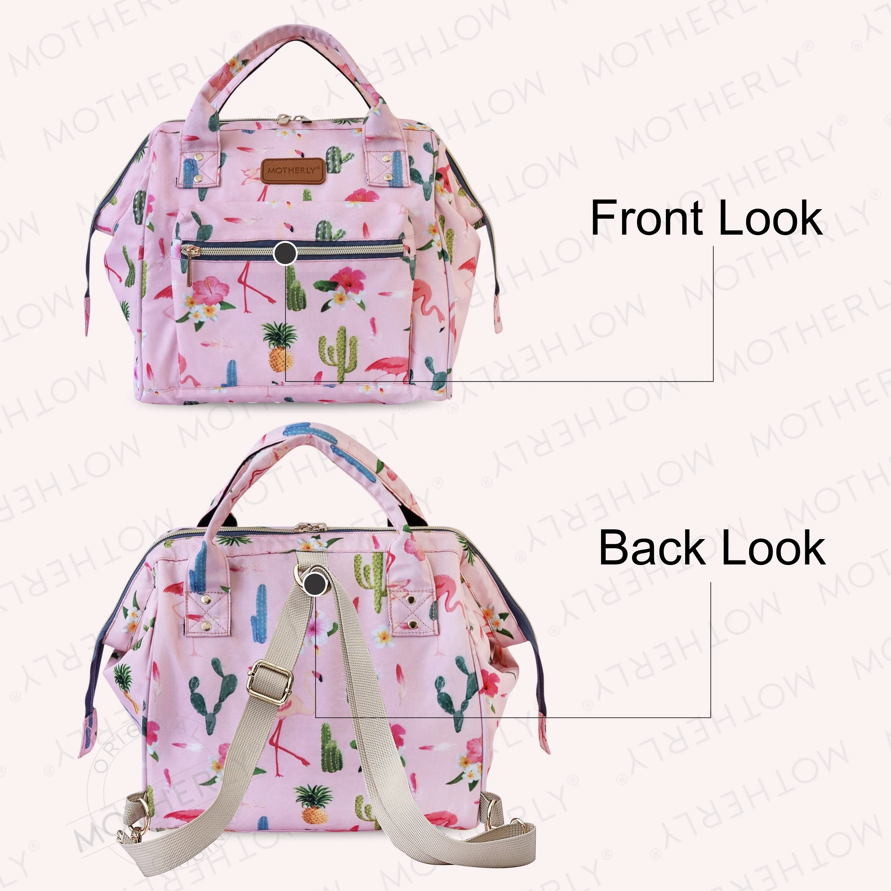 Motherly Mini Diaper Bag for Mothers | Small Diaper handbag for mom for Travel