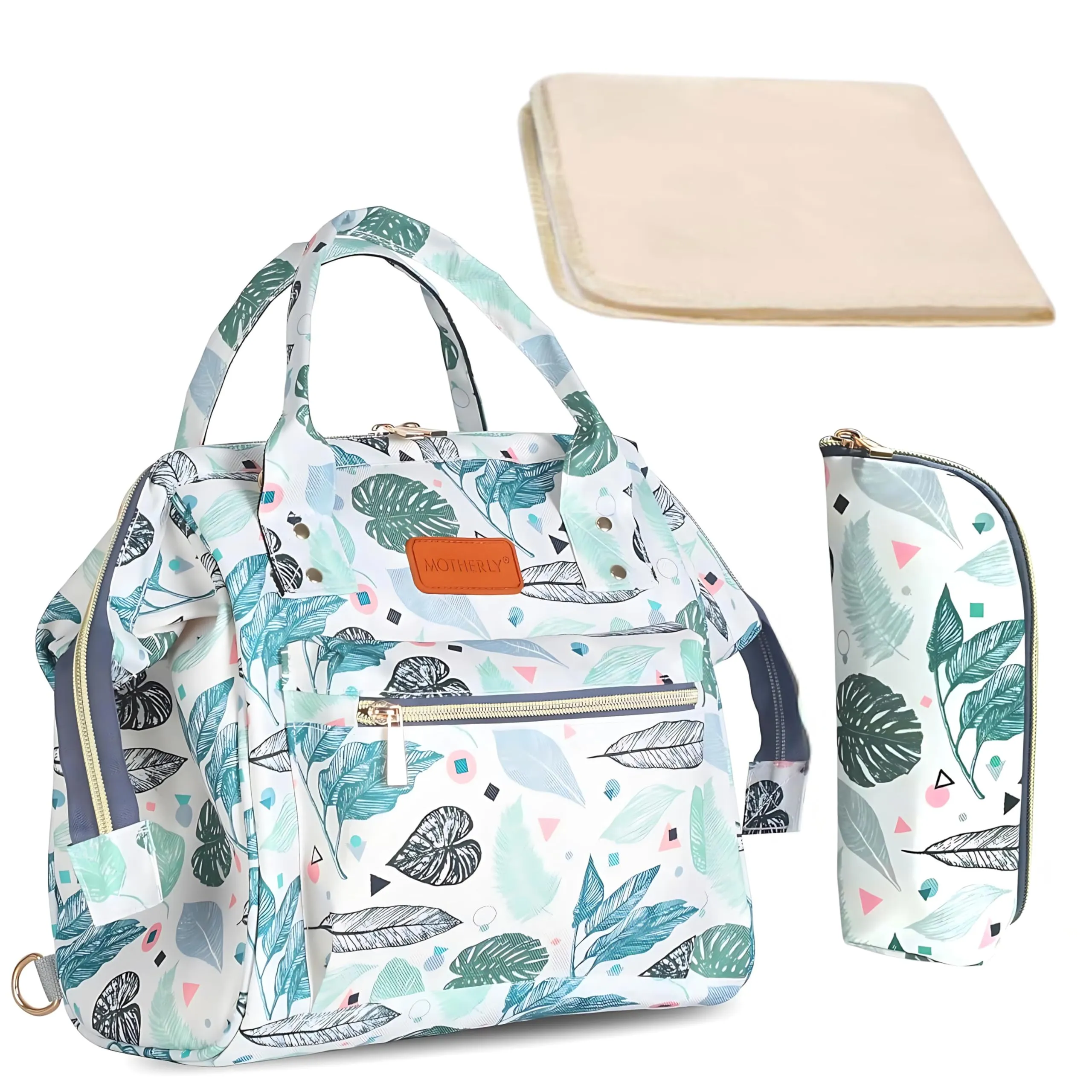 Motherly Mini Diaper Bag for Mothers | Small Diaper handbag for mom for Travel