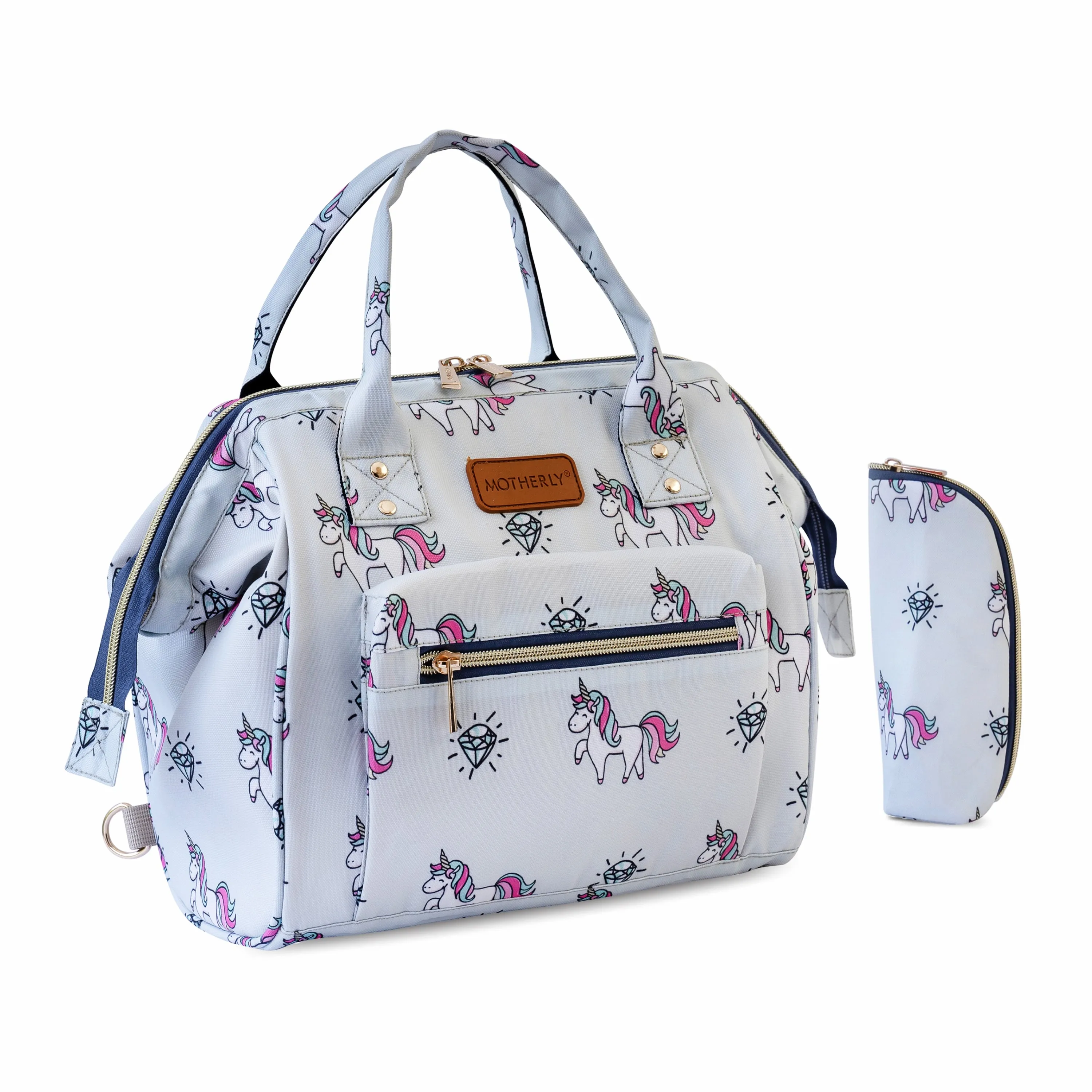 Motherly Mini Diaper Bag for Mothers | Small Diaper handbag for mom for Travel
