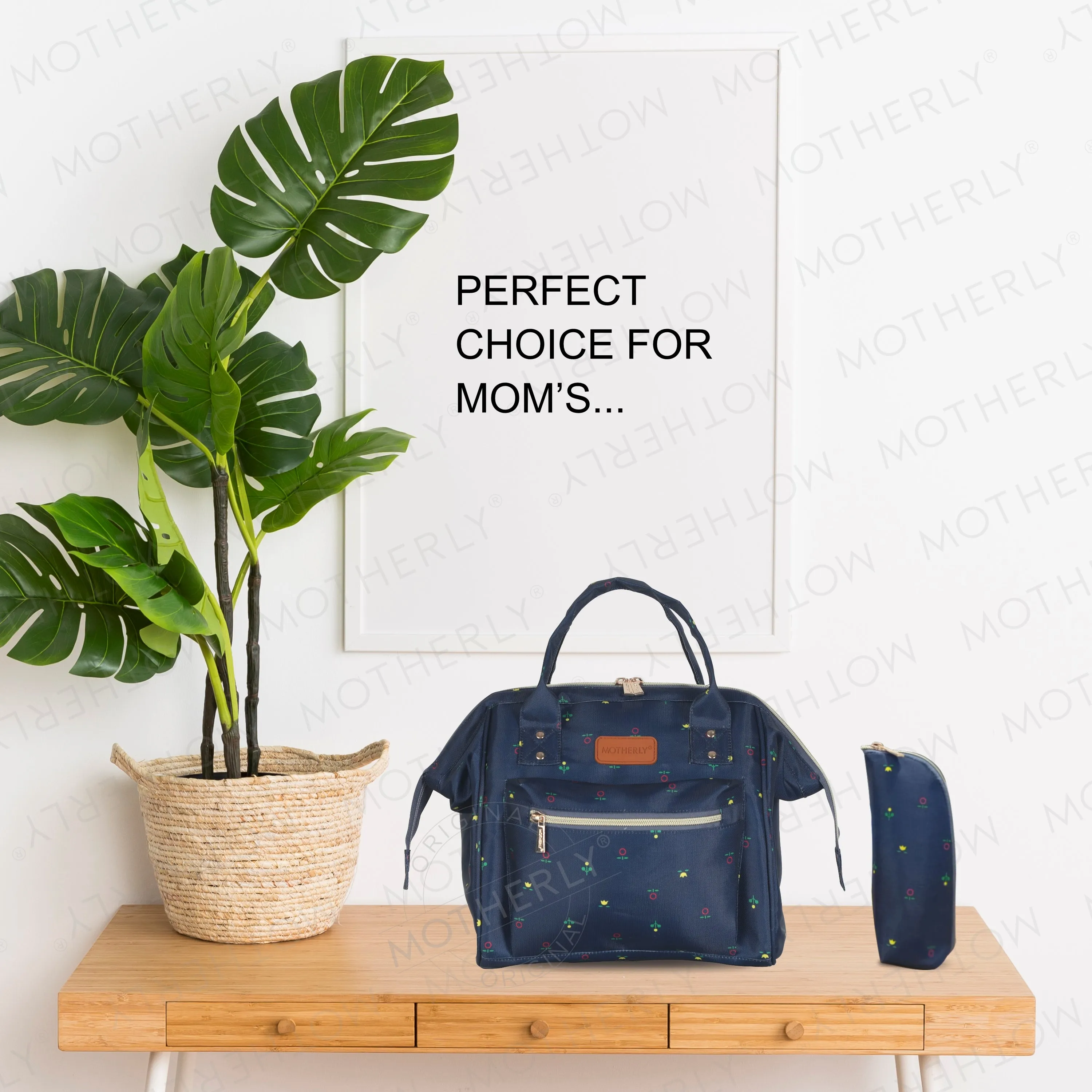 Motherly Mini Diaper Bag for Mothers | Small Diaper handbag for mom for Travel