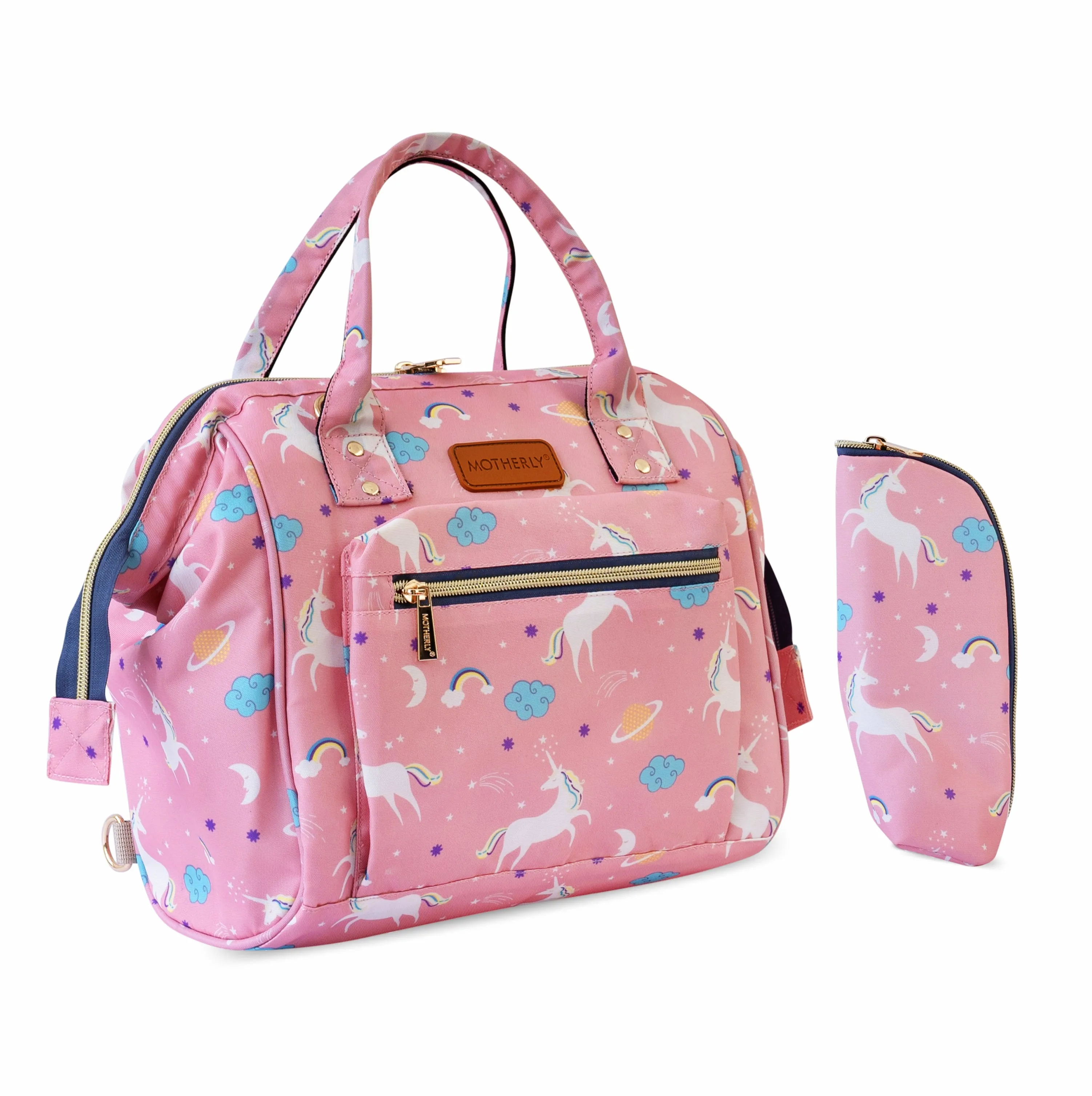 Motherly Mini Diaper Bag for Mothers | Small Diaper handbag for mom for Travel